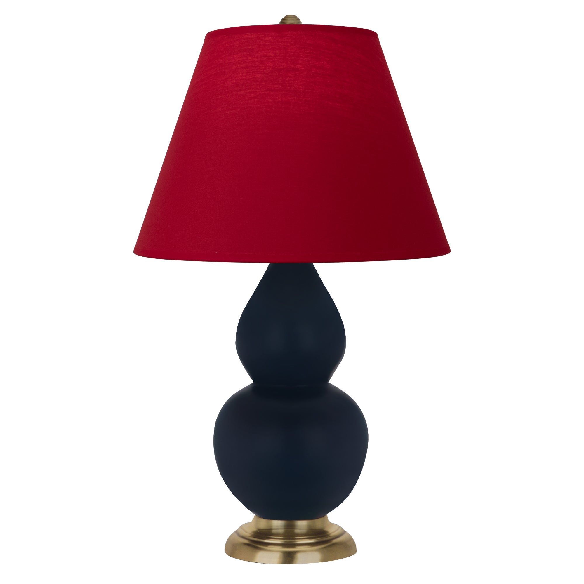 MMB50R | Matte Midnight Blue Small Double Gourd Accent Lamp
