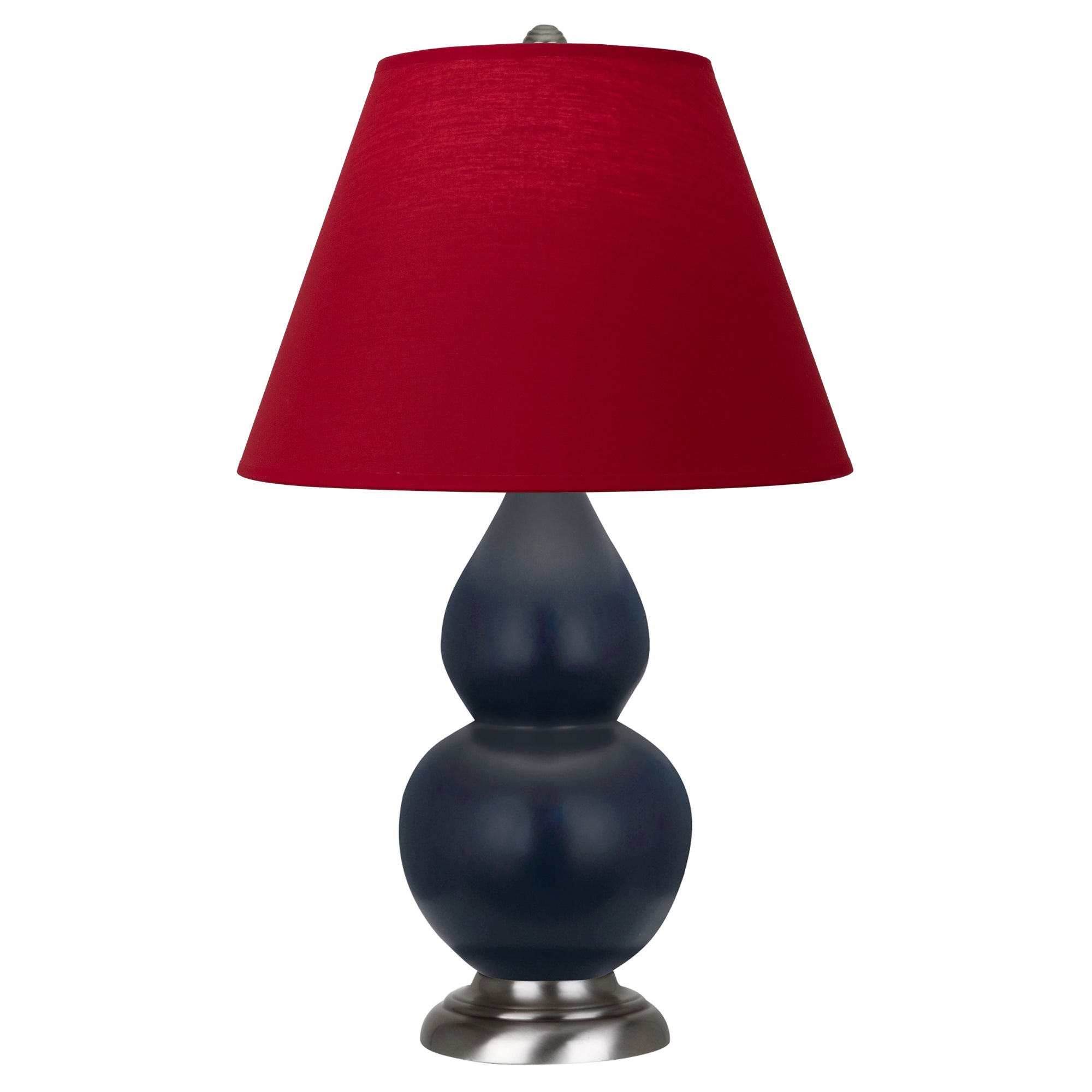 MMB52R | Matte Midnight Blue Small Double Gourd Accent Lamp