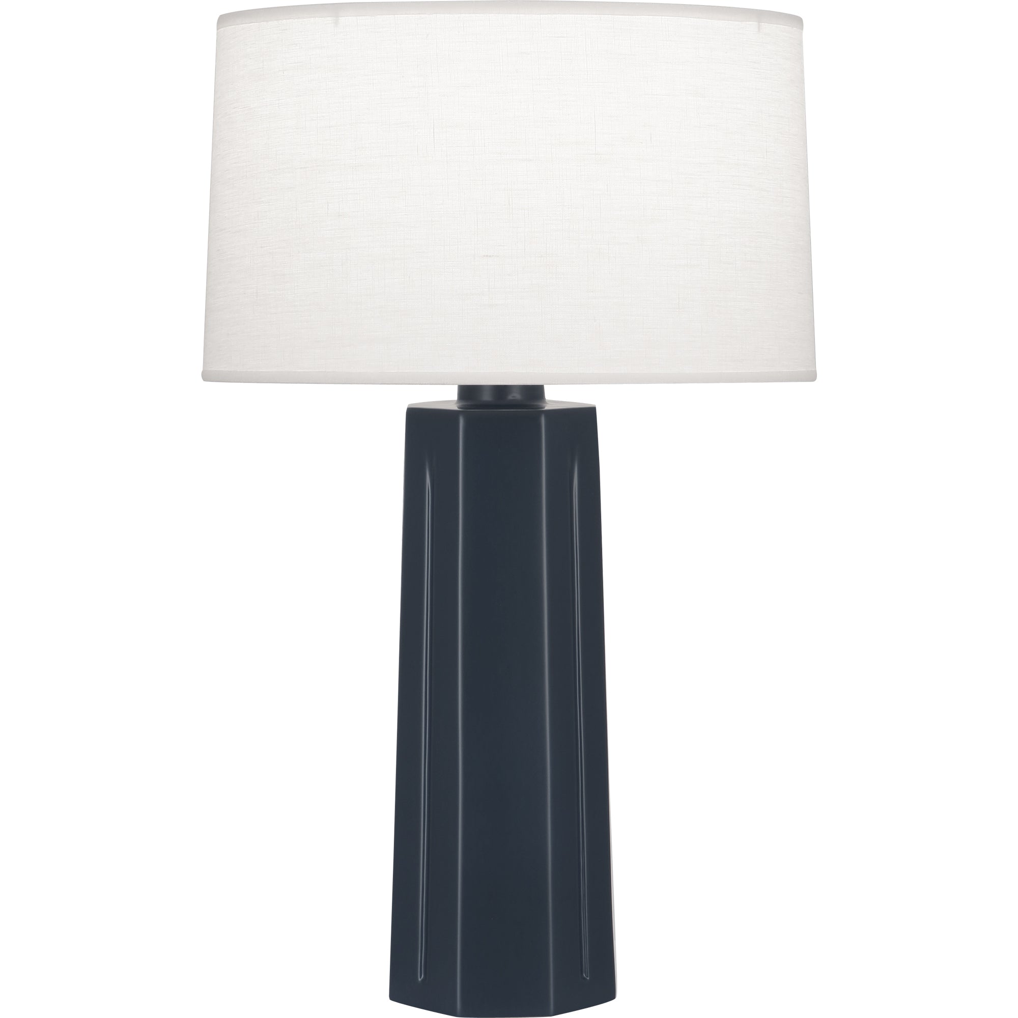 MMB60 | Matte Midnight Blue Mason Table Lamp