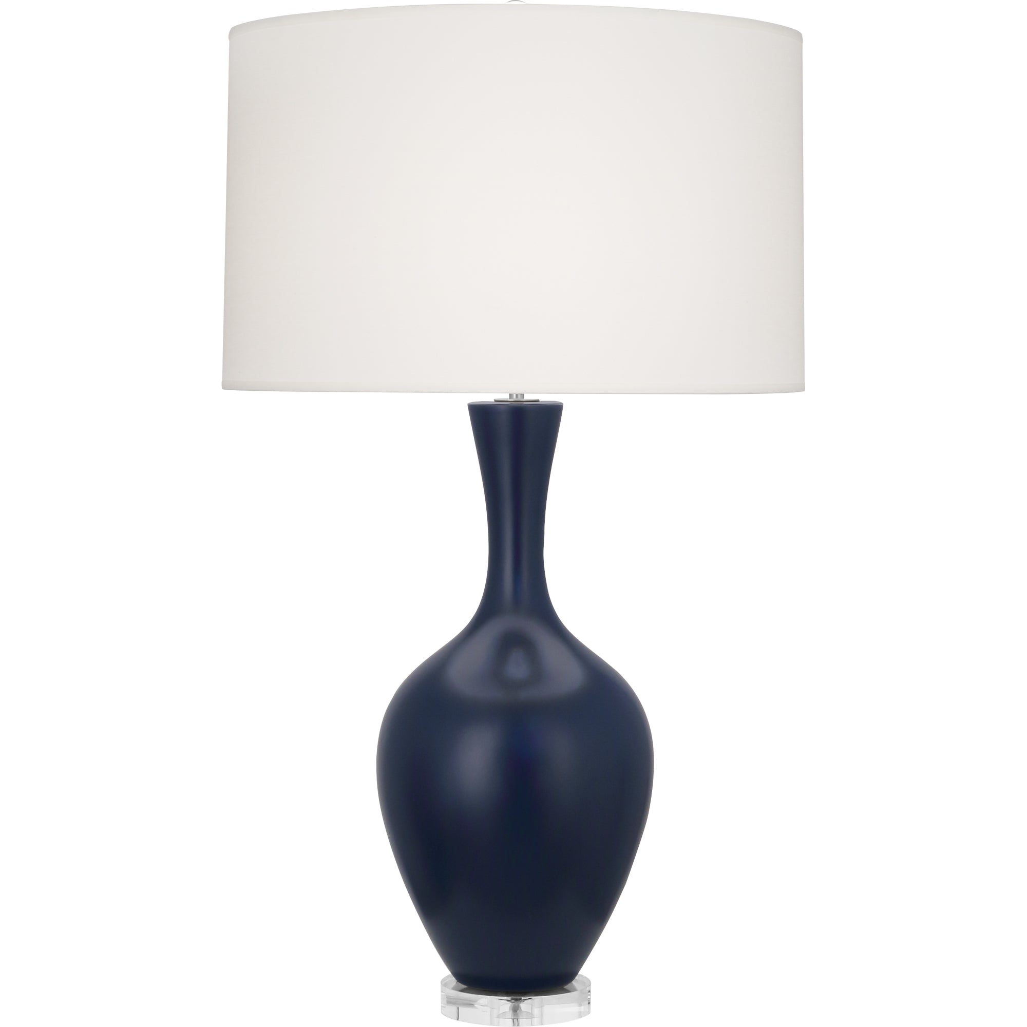 MMB80 | Matte Midnight Blue Audrey Table Lamp