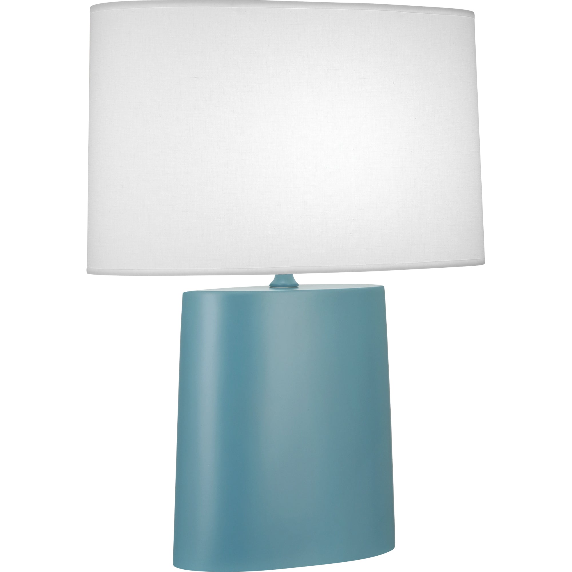 MOB03 | Matte Steel Blue Victor Table Lamp