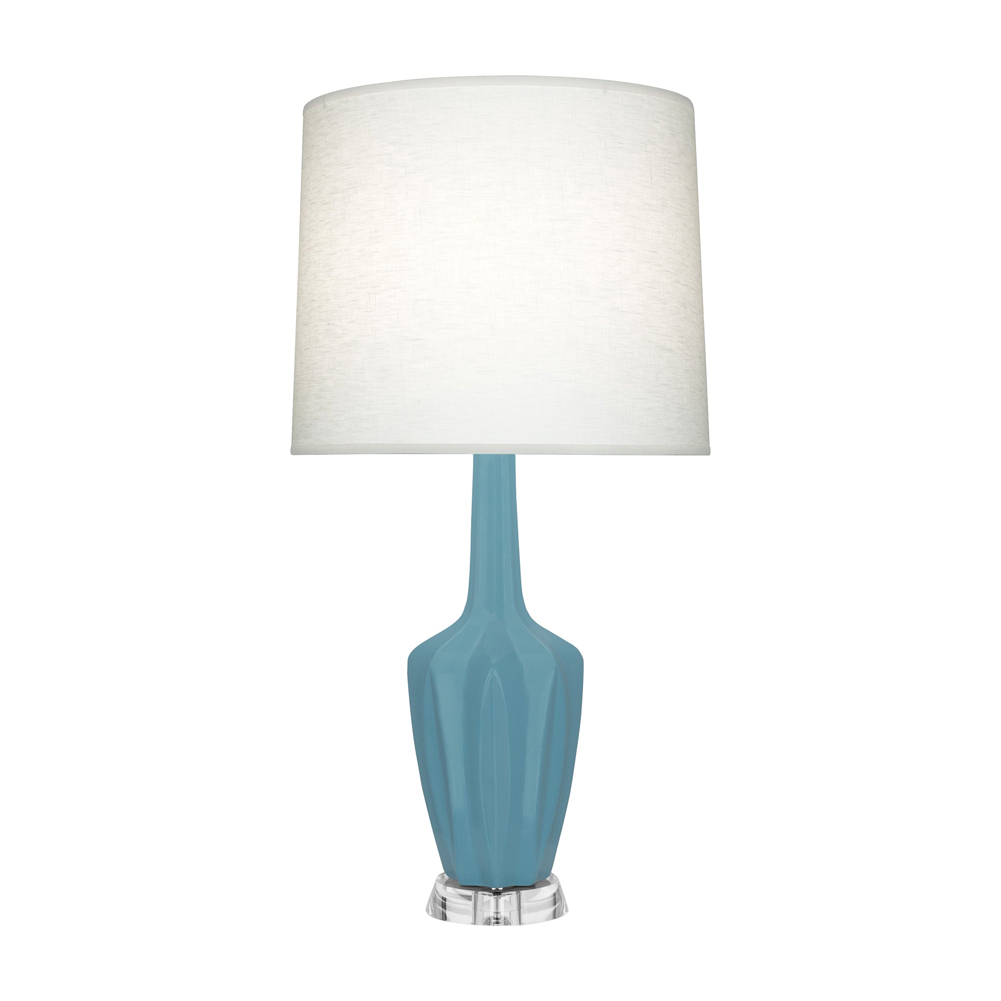MOB35 | Matte Steel Blue Small Emma Accent Lamp