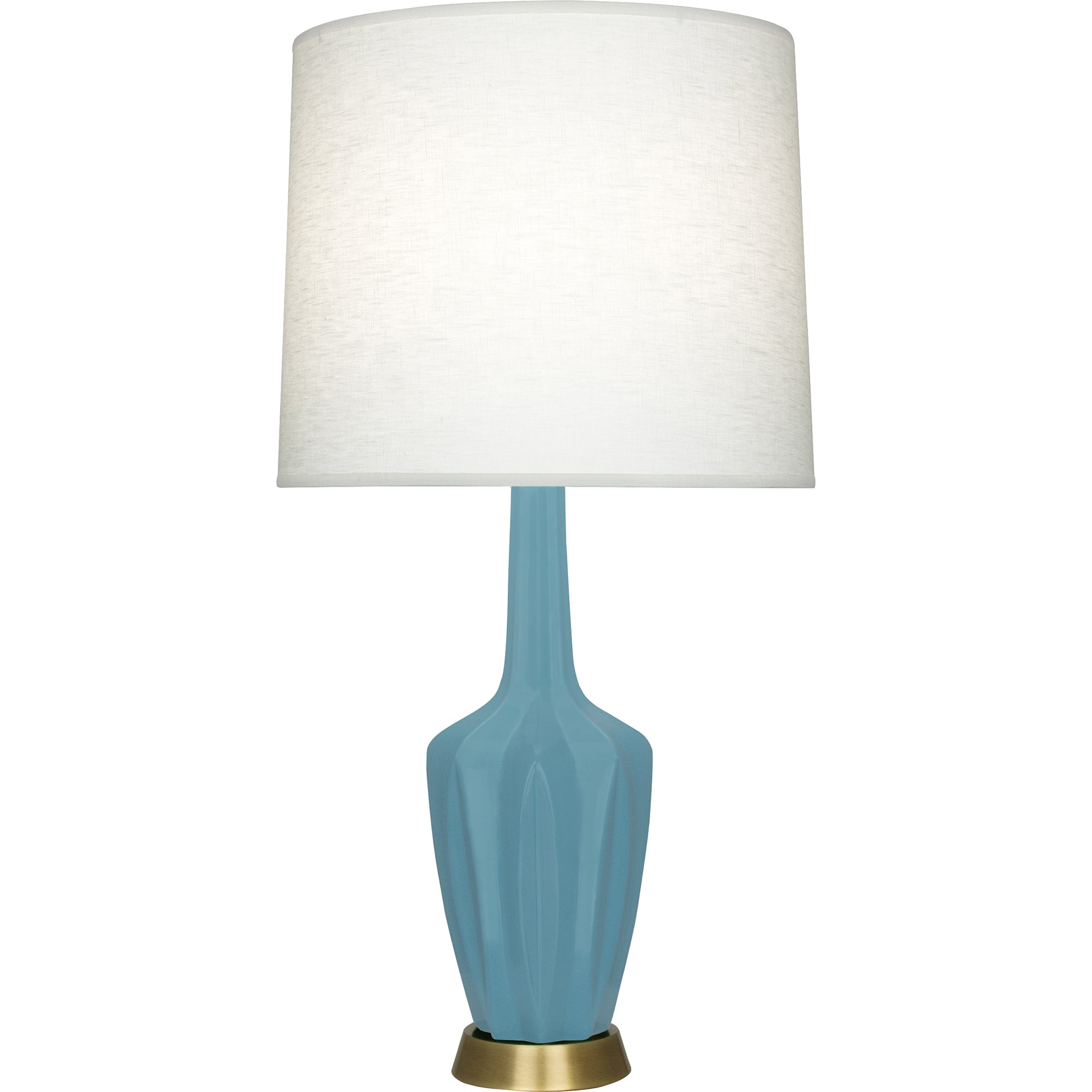 MOB38 | Matte Steel Blue Emma Table Lamp