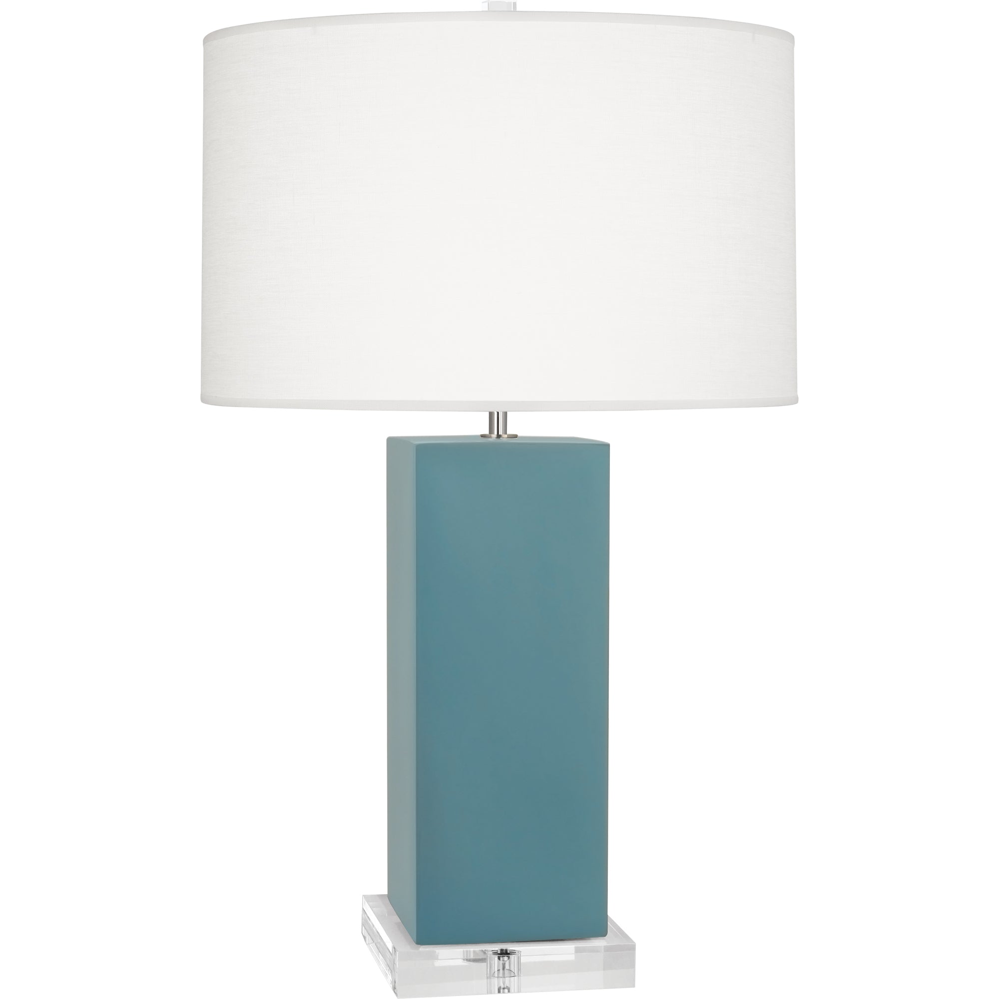 MOB95 | Matte Steel Blue Harvey Table Lamp