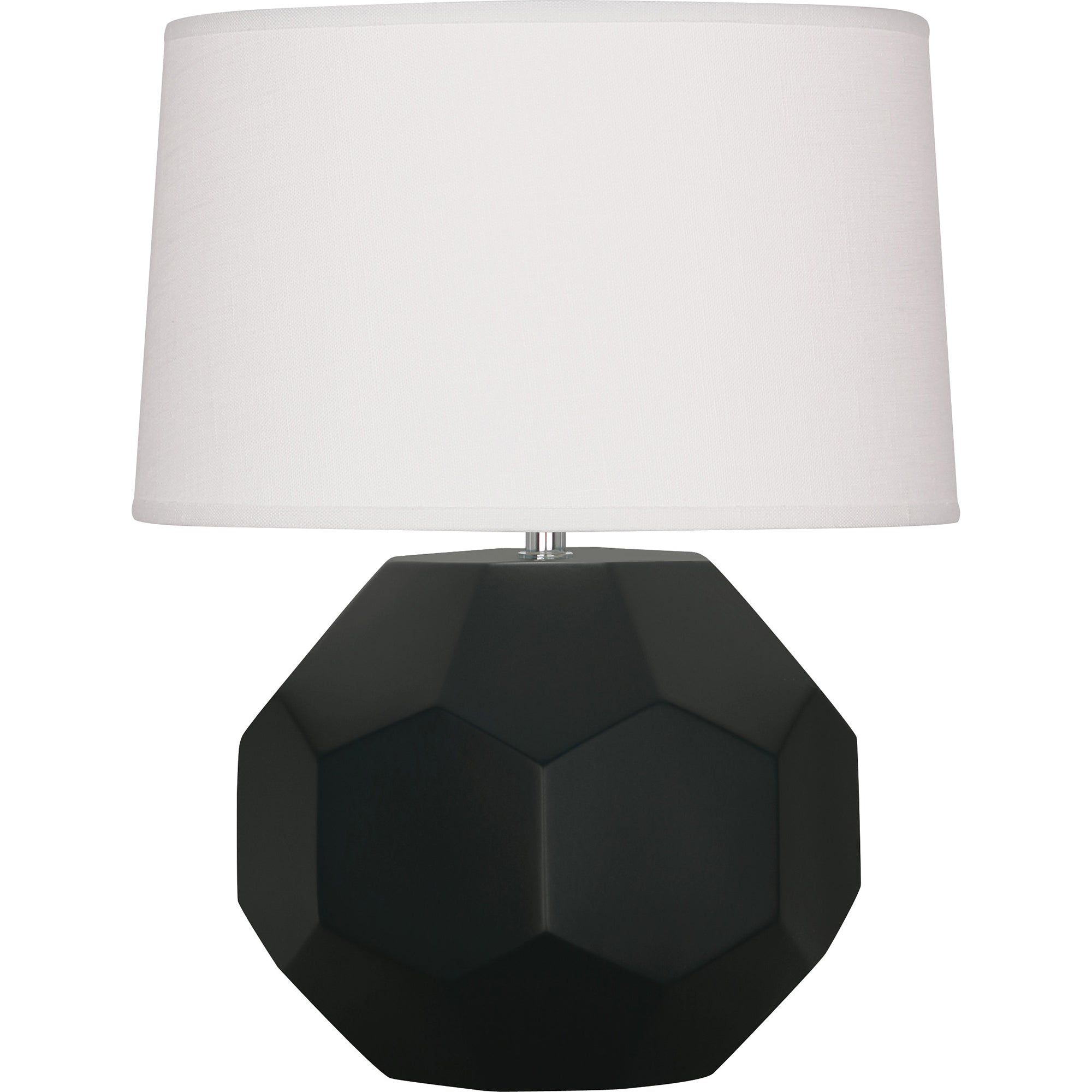 MOS01 | Matte Obsidian Franklin Table Lamp