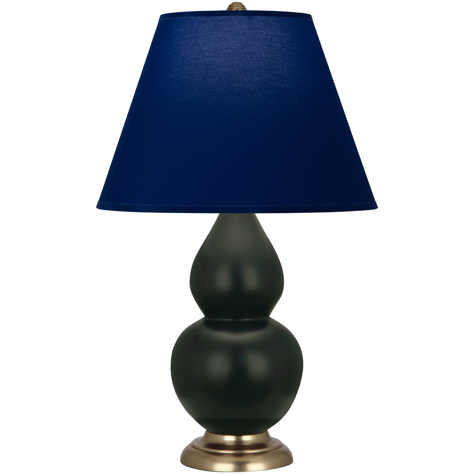 MOS10N | Matte Obsidian Small Double Gourd Accent Lamp