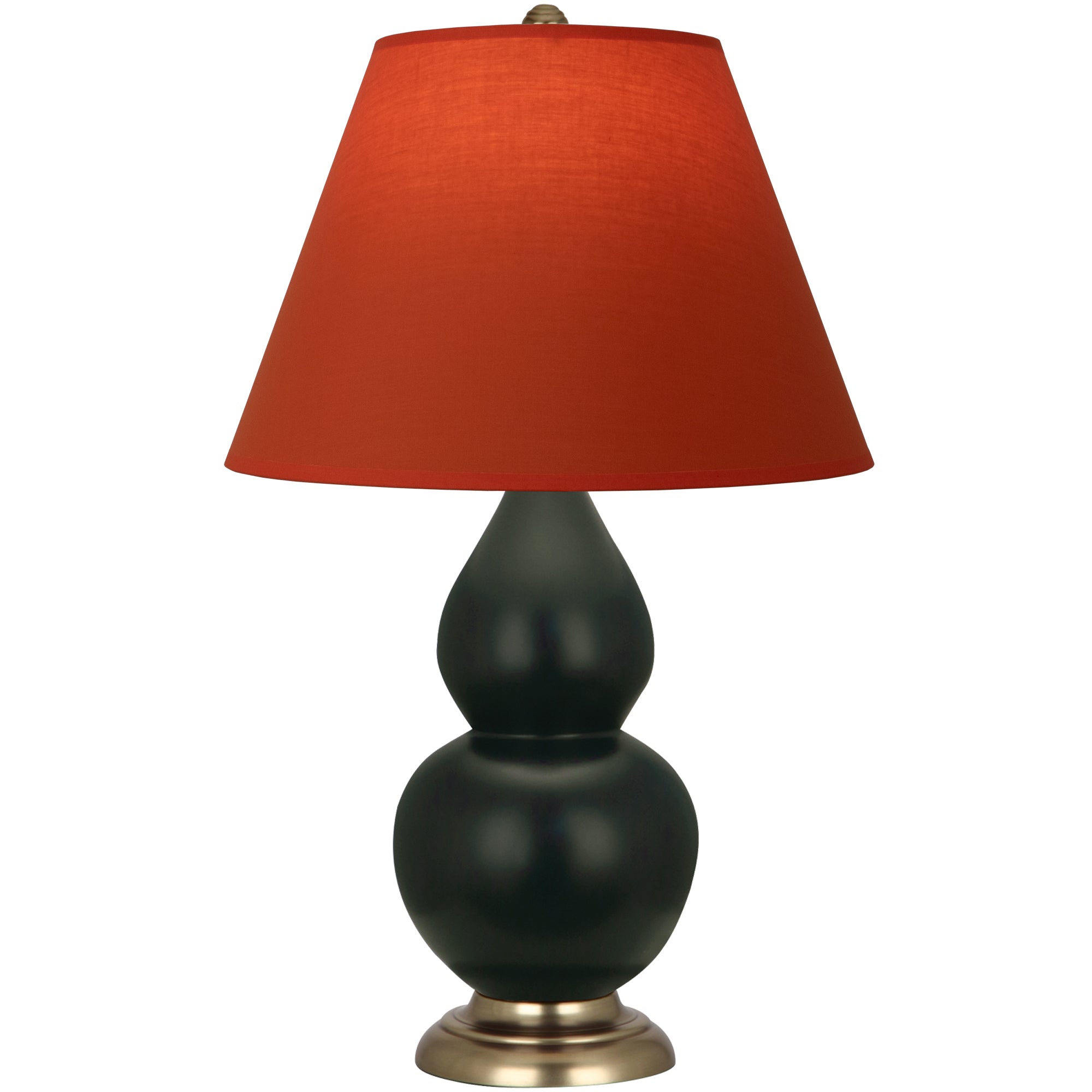 MOS10T | Matte Obsidian Small Double Gourd Accent Lamp
