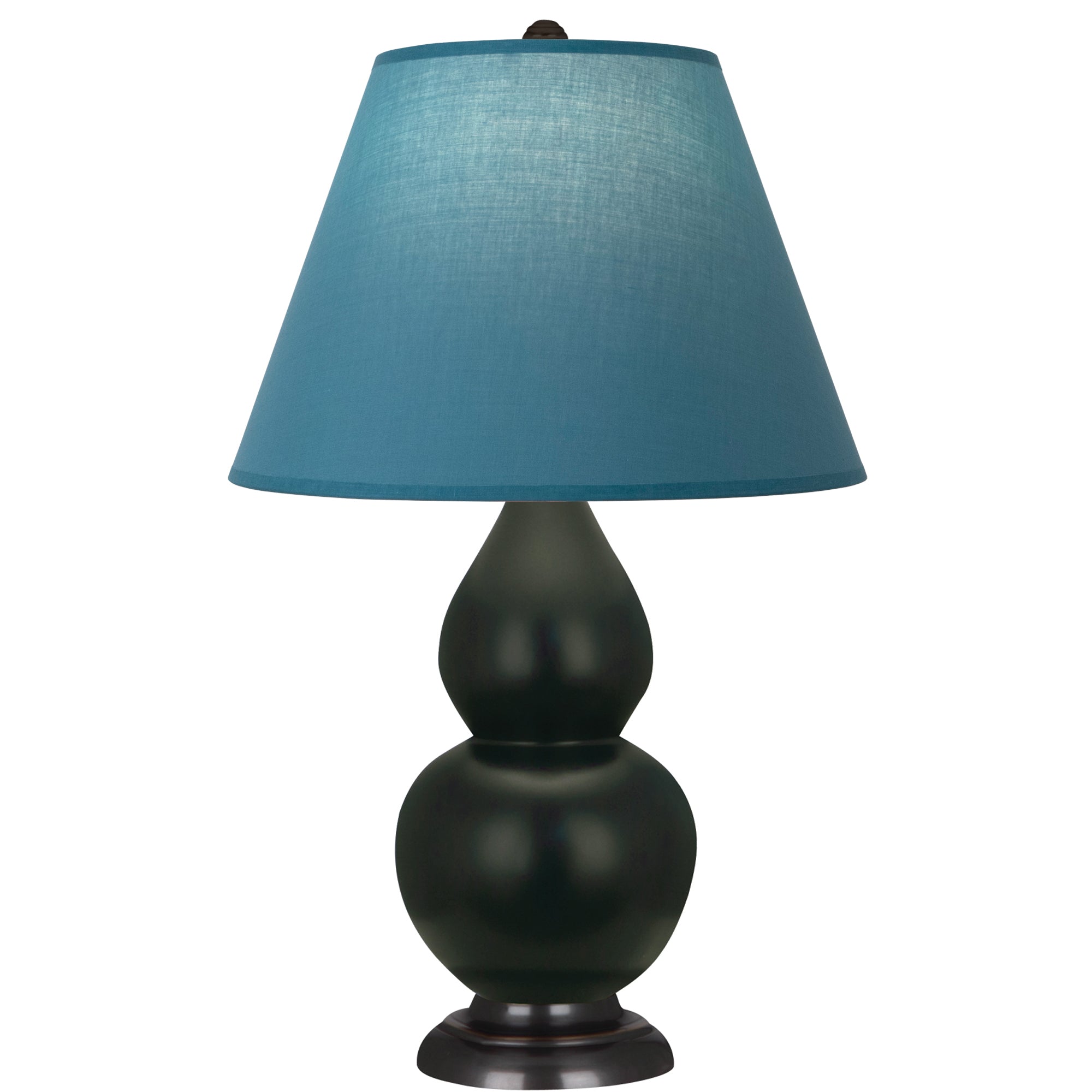 MOS11B | Matte Obsidian Small Double Gourd Accent Lamp