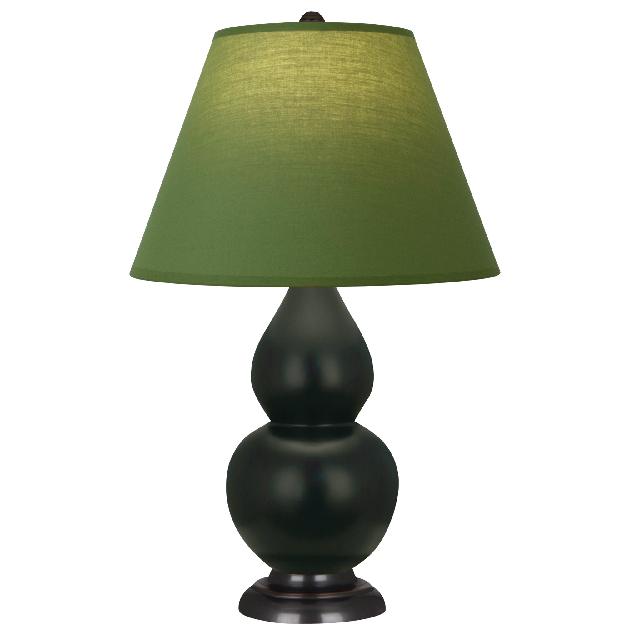 MOS11G | Matte Obsidian Small Double Gourd Accent Lamp