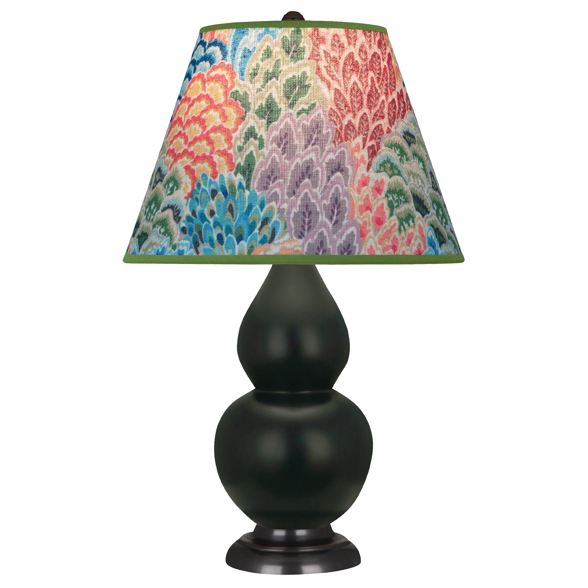 MOS11S | Matte Obsidian Small Double Gourd Accent Lamp