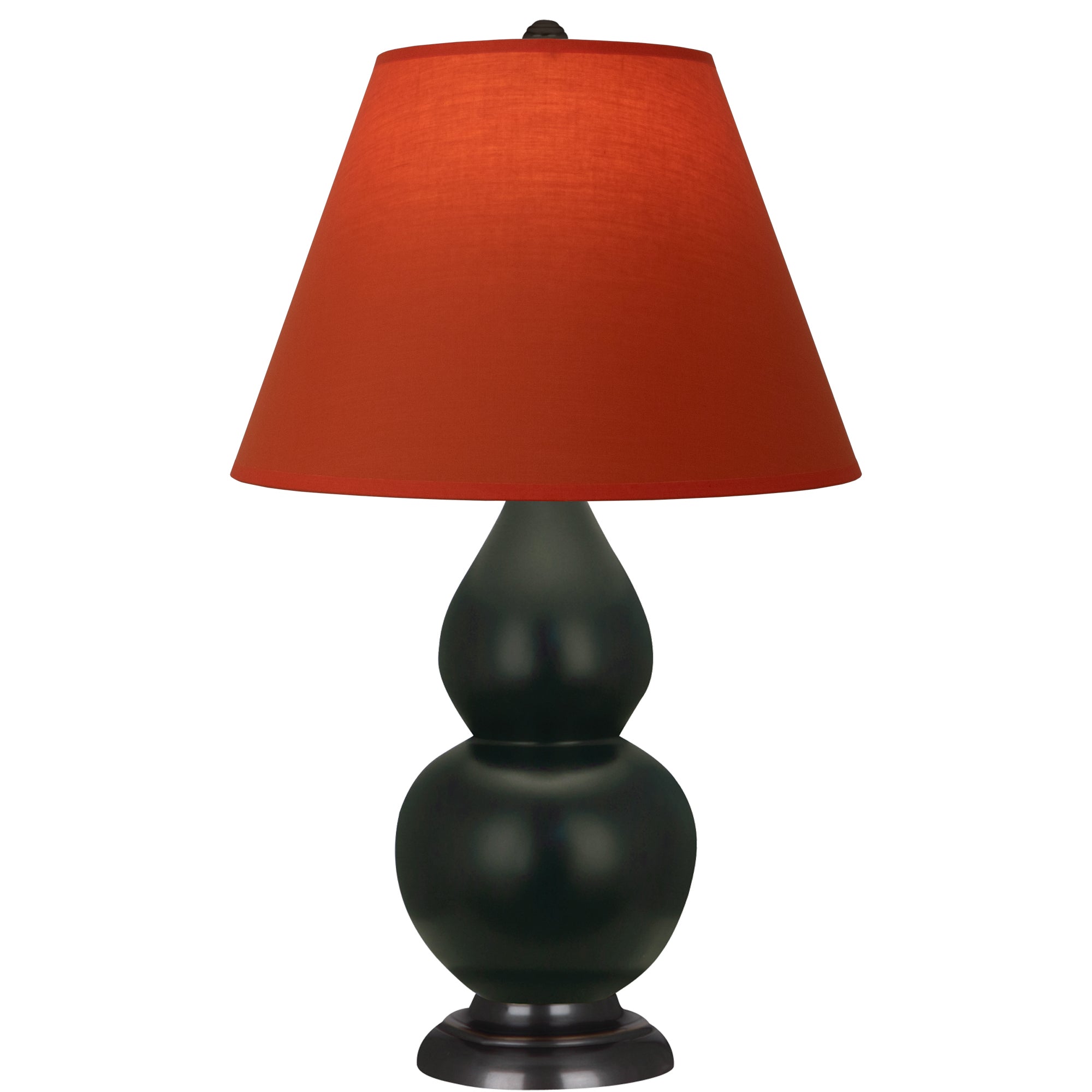 MOS11T | Matte Obsidian Small Double Gourd Accent Lamp
