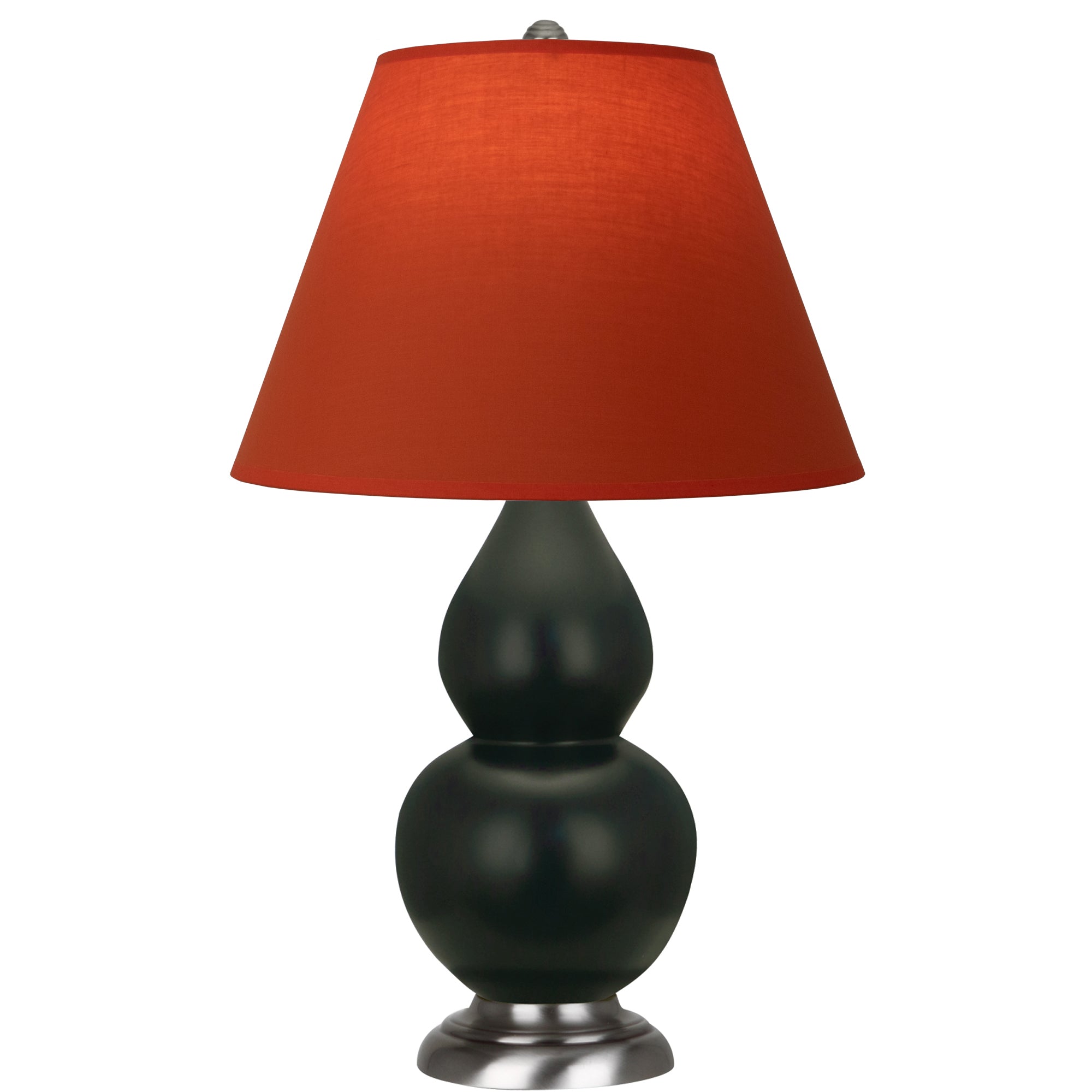 MOS12T | Matte Obsidian Small Double Gourd Accent Lamp