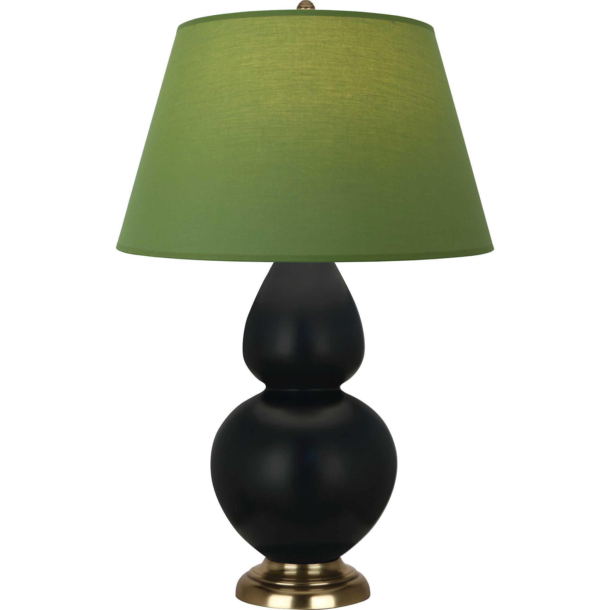 MOS20G | Matte Obsidian Double Gourd Table Lamp