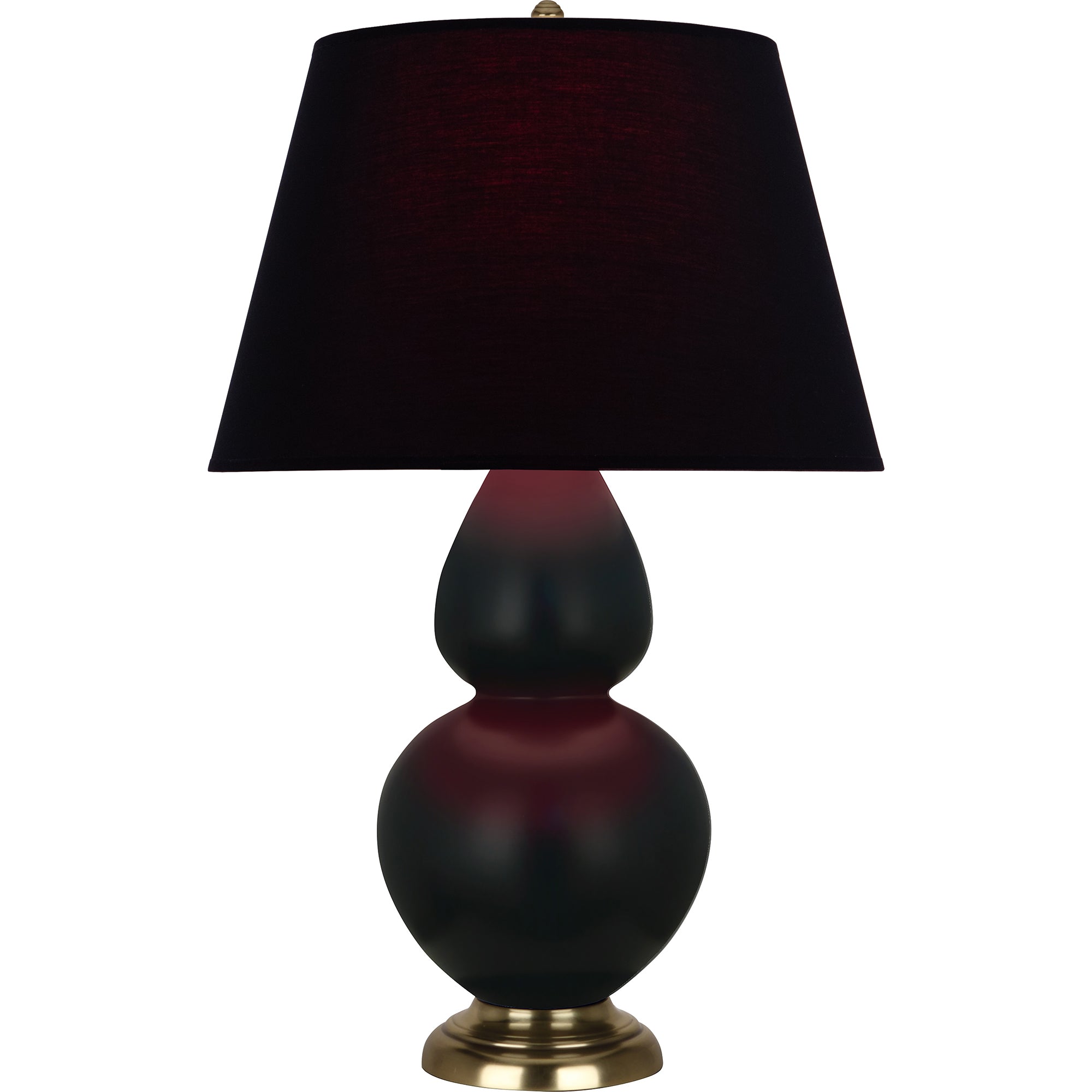 MOS20K | Matte Obsidian Double Gourd Table Lamp
