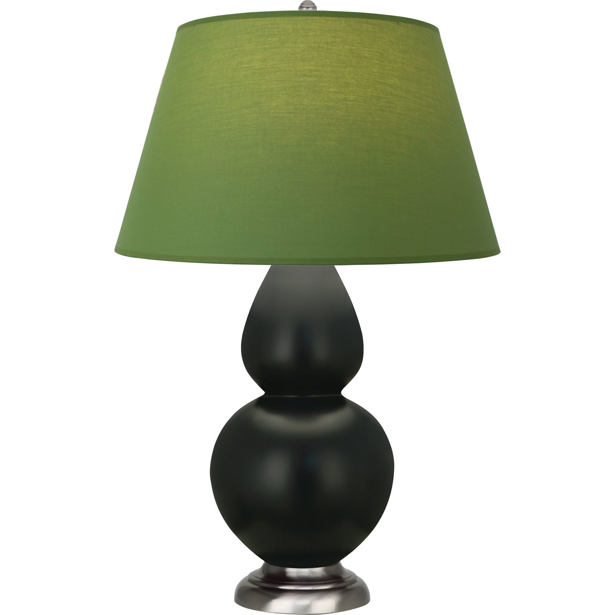 MOS22G | Matte Obsidian Double Gourd Table Lamp