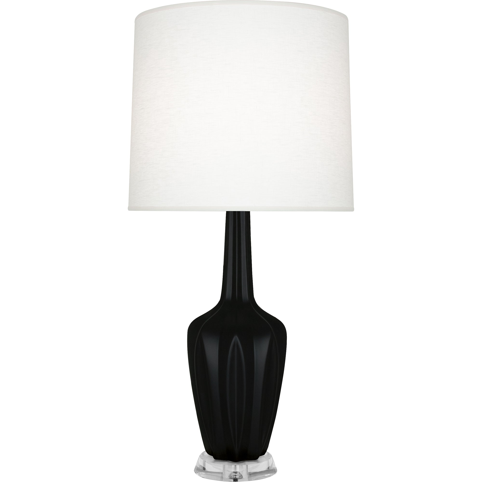MOS37 | Matte Obsidian Emma Table Lamp
