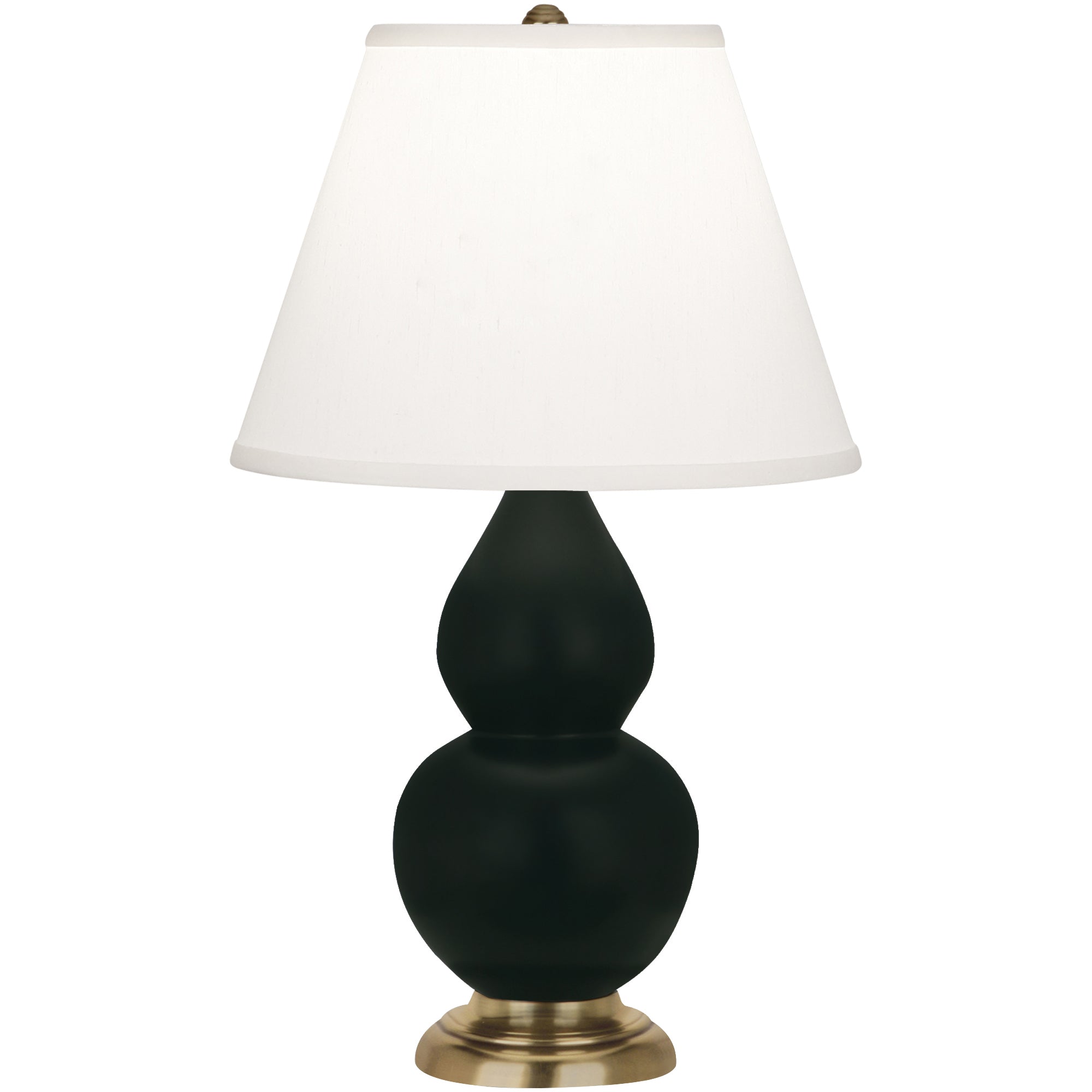 MOS50 | Matte Obsidian Small Double Gourd Accent Lamp
