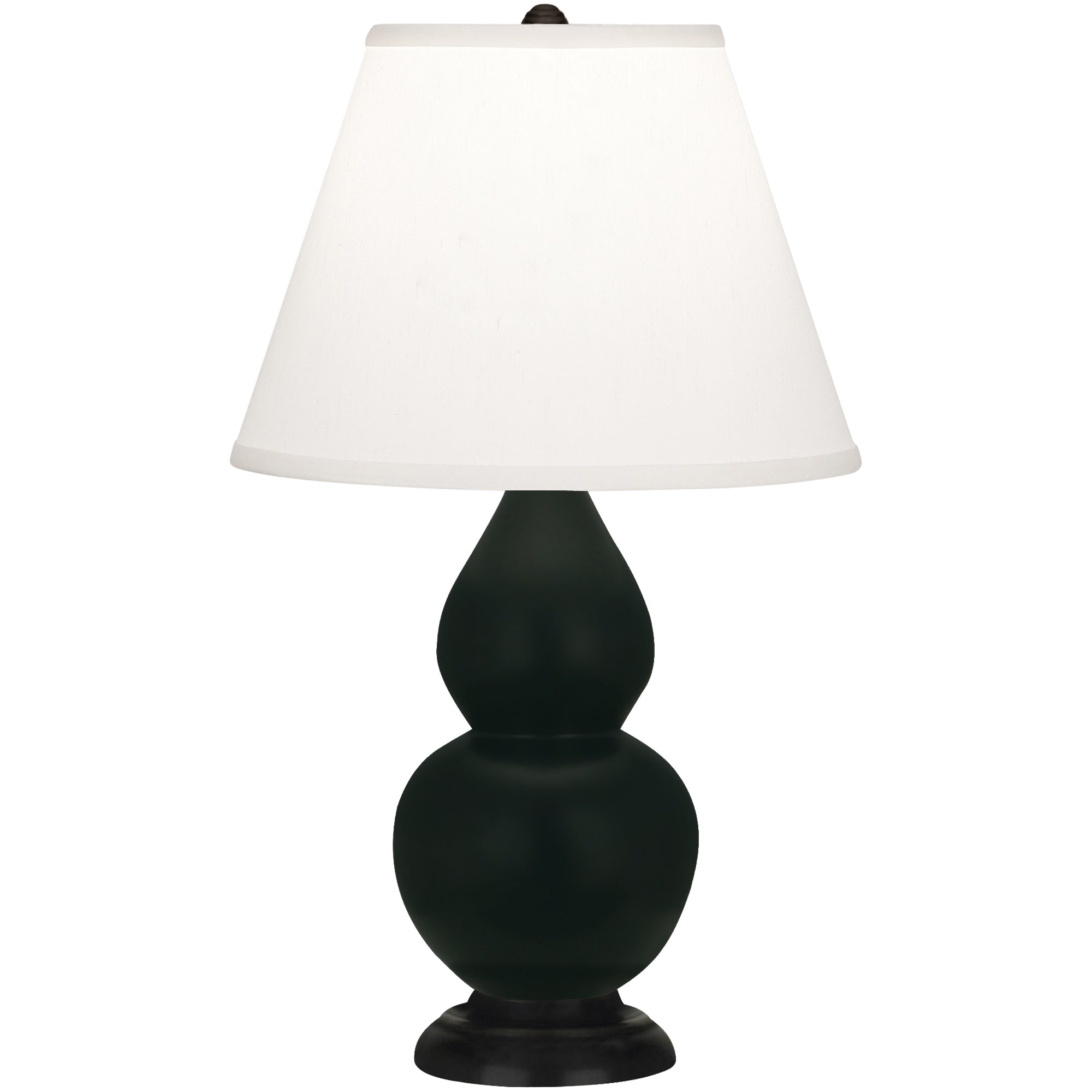 MOS51 | Matte Obsidian Small Double Gourd Accent Lamp
