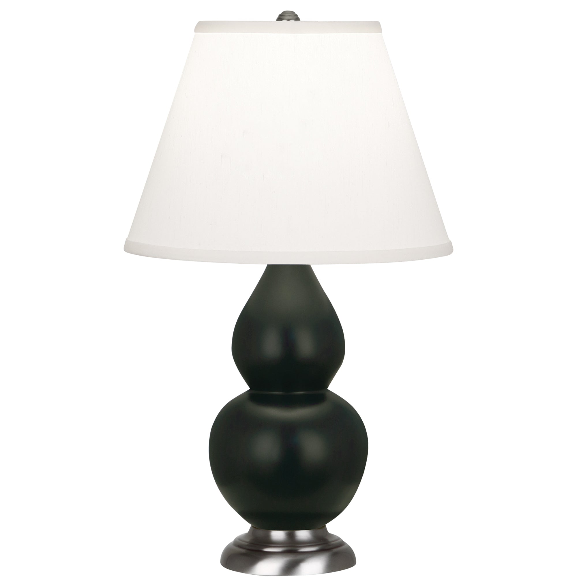 MOS52 | Matte Obsidian Small Double Gourd Accent Lamp