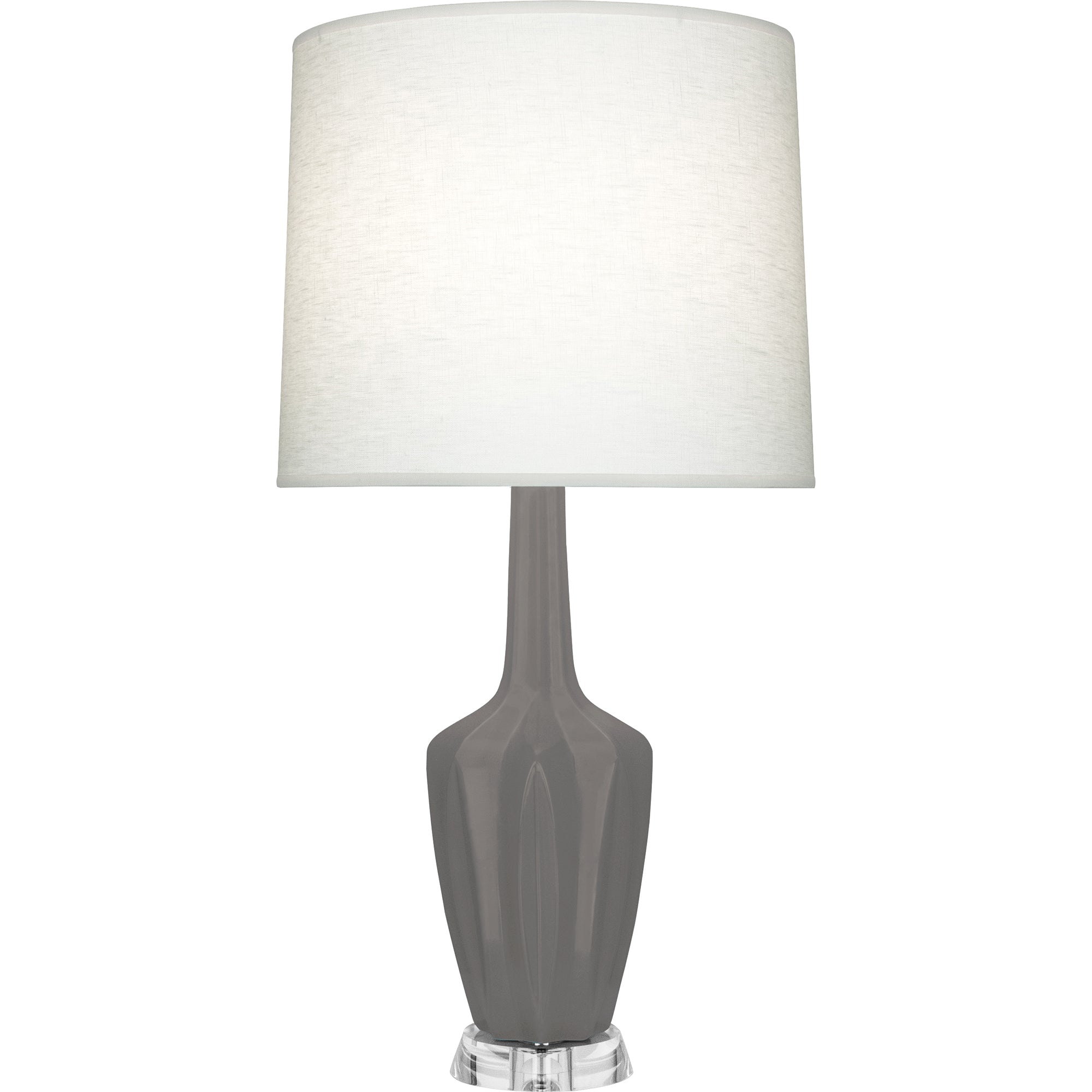 MST37 | Matte Smokey Taupe Emma Table Lamp