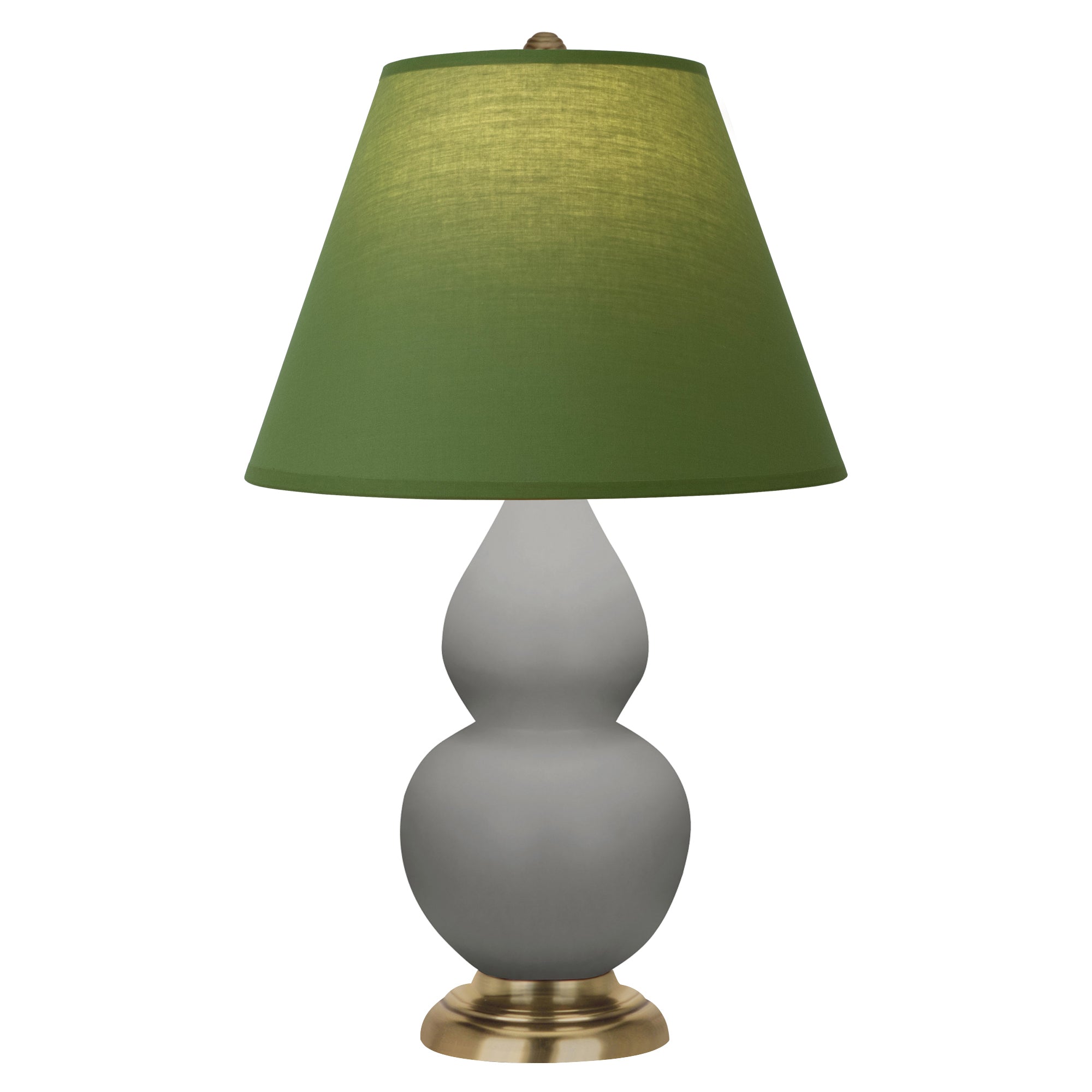 MST50G | Matte Smokey Taupe Small Double Gourd Accent Lamp
