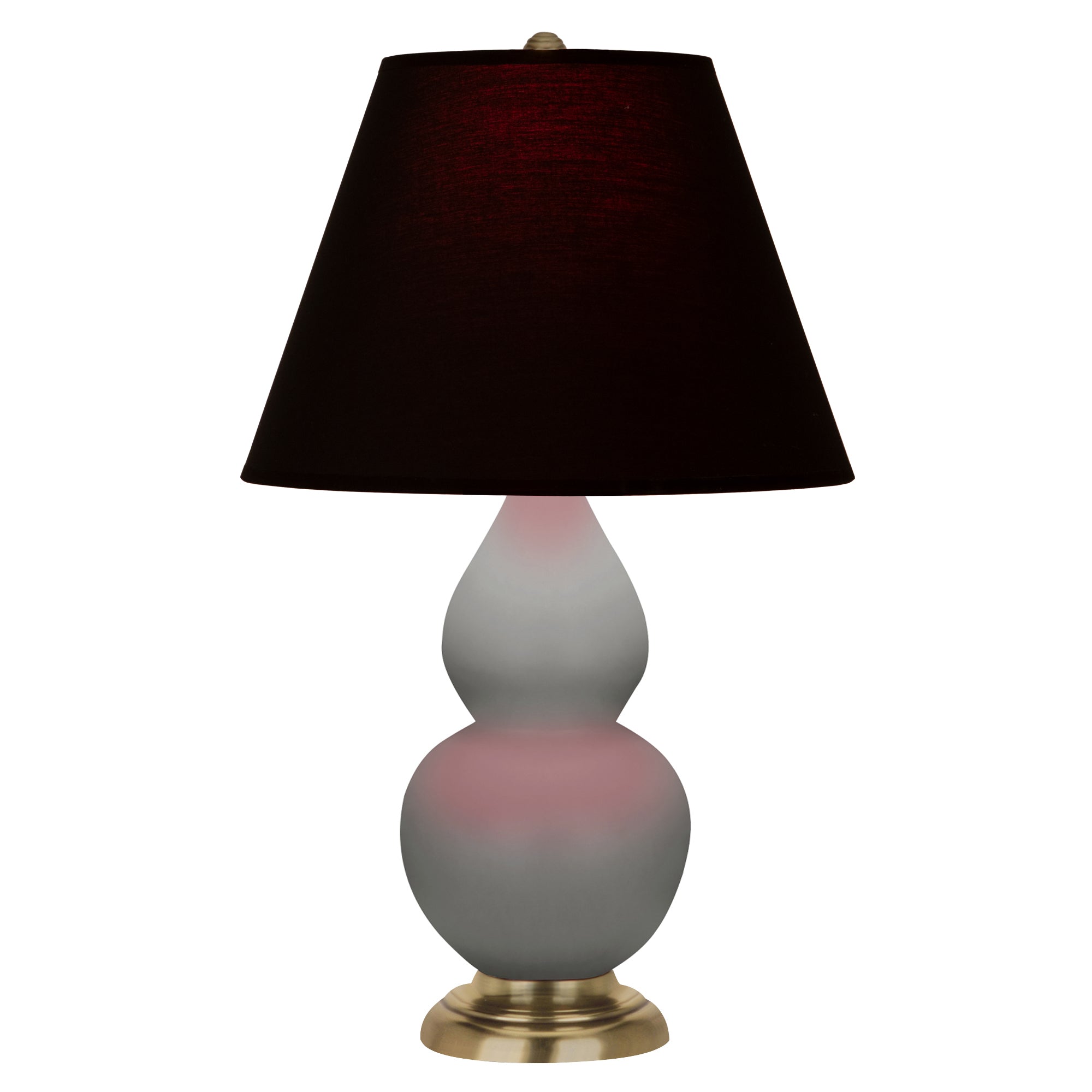 MST50K | Matte Smokey Taupe Small Double Gourd Accent Lamp