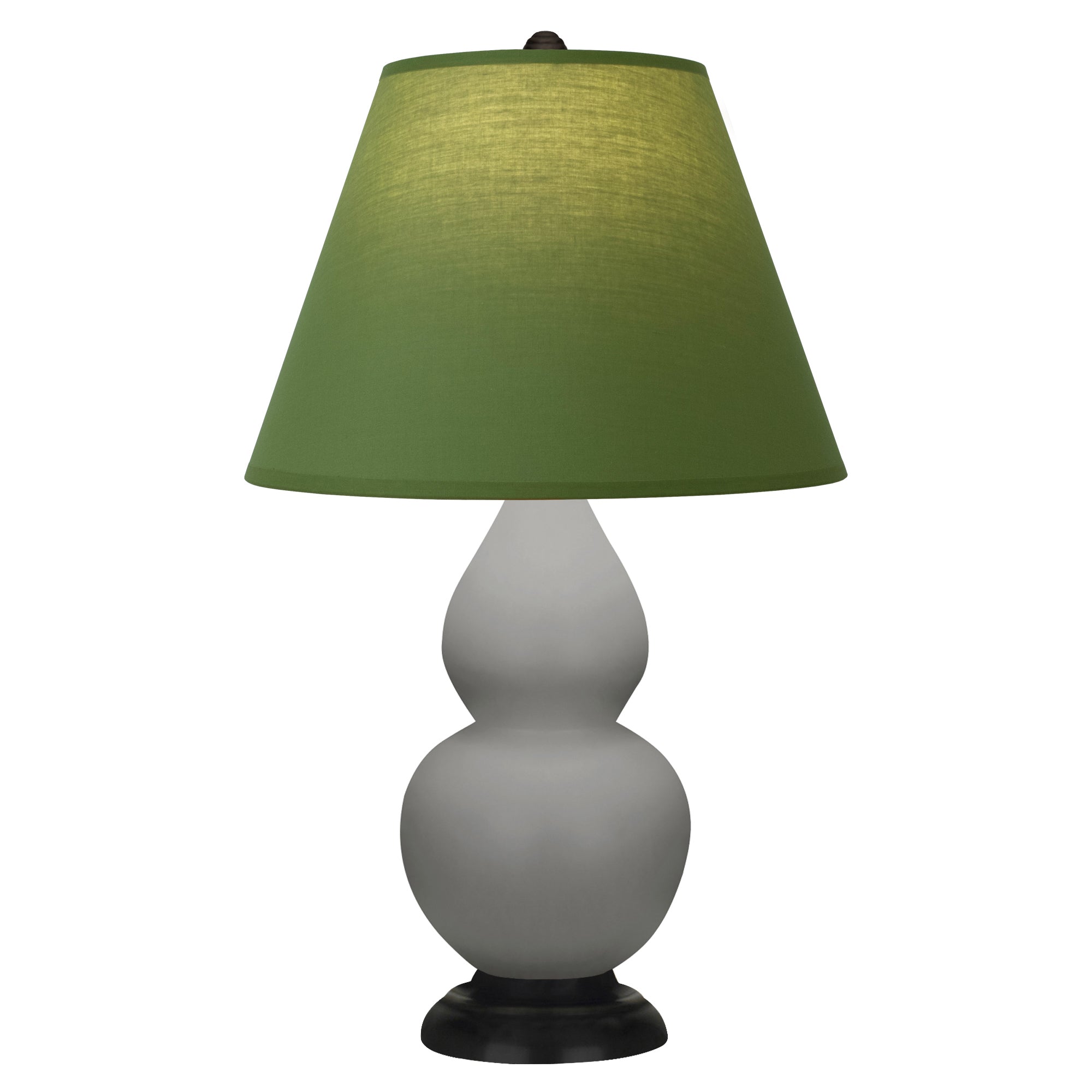 MST51G | Matte Smokey Taupe Small Double Gourd Accent Lamp