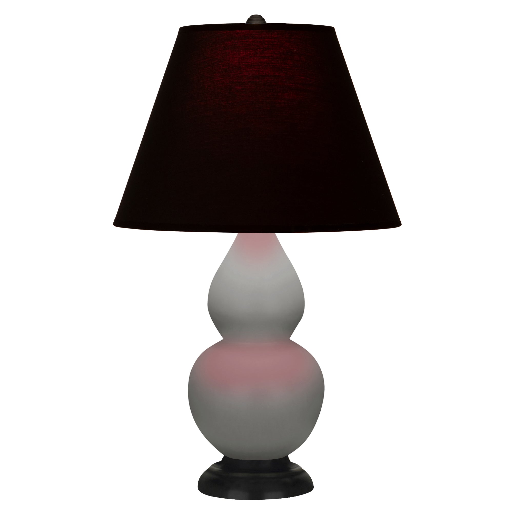 MST51K | Matte Smokey Taupe Small Double Gourd Accent Lamp