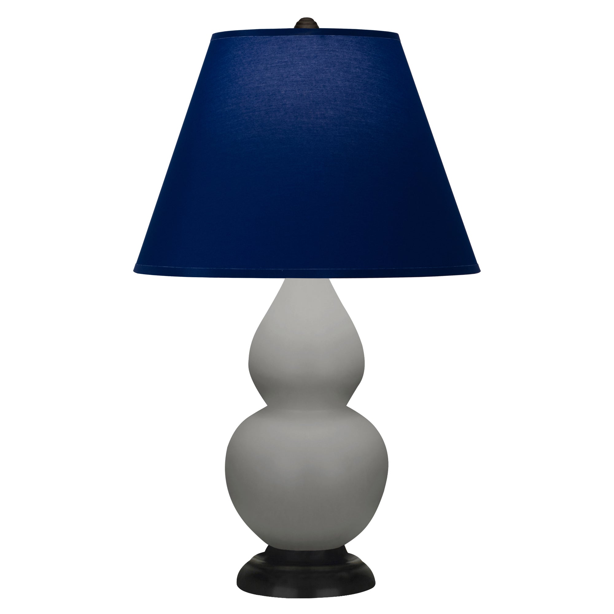 MST51N | Matte Smokey Taupe Small Double Gourd Accent Lamp