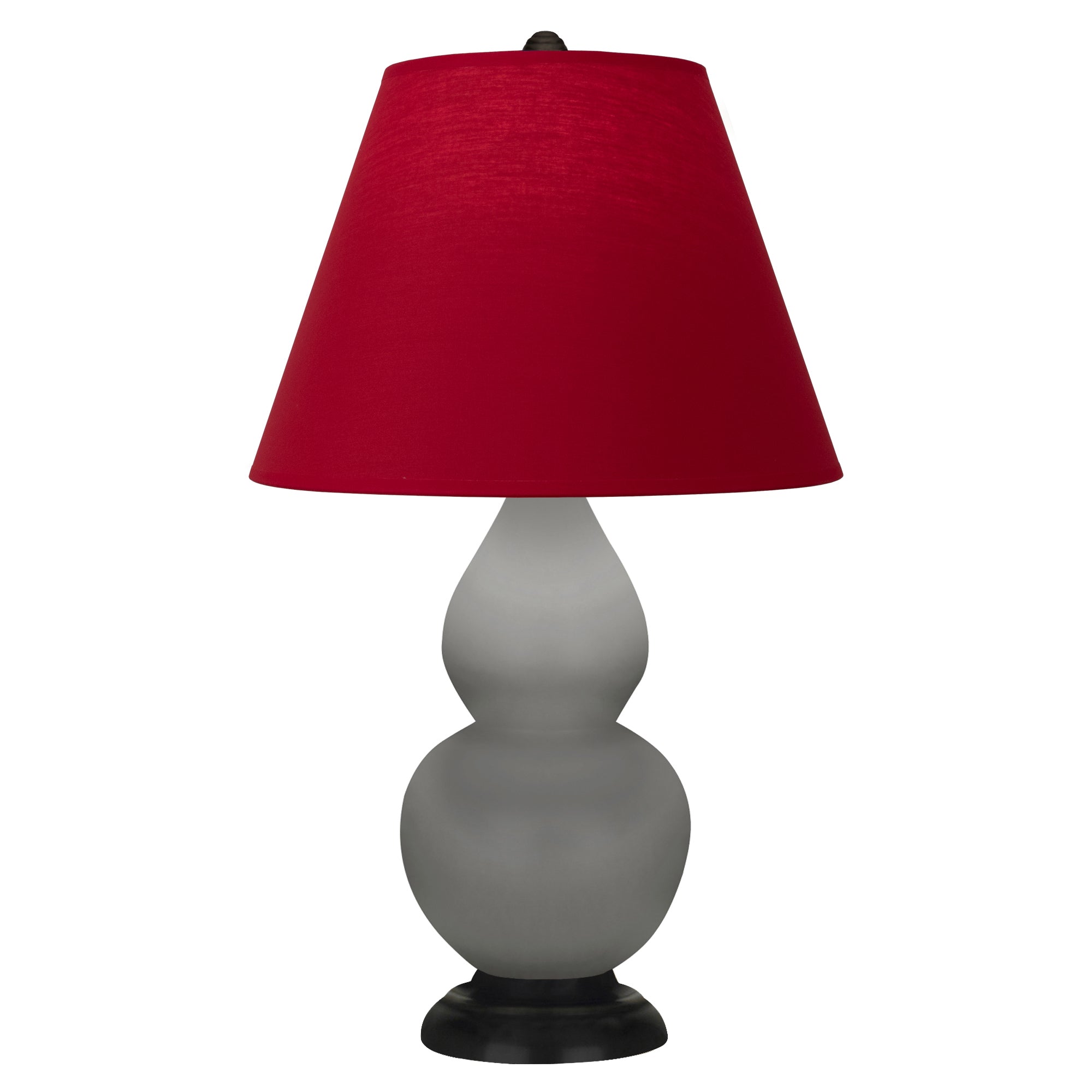 MST51R | Matte Smokey Taupe Small Double Gourd Accent Lamp