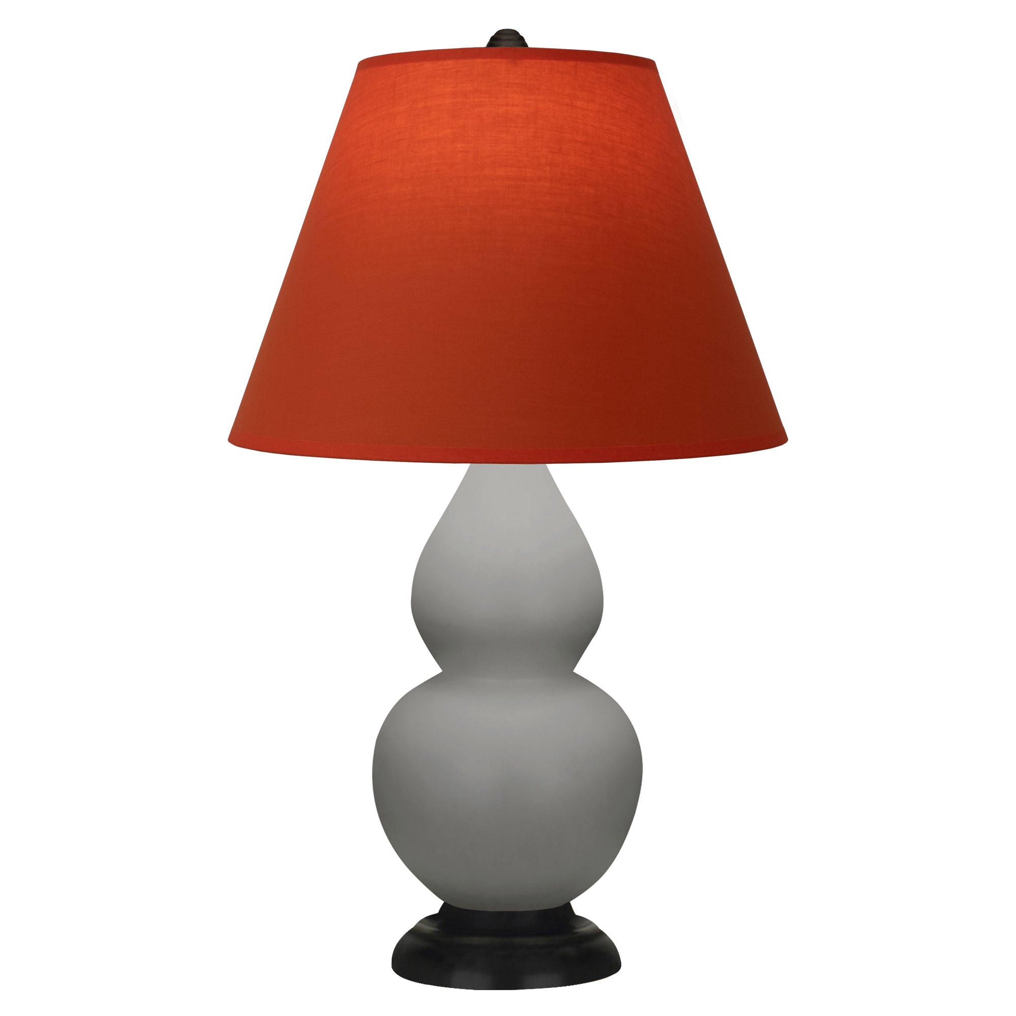 MST51T | Matte Smokey Taupe Small Double Gourd Accent Lamp