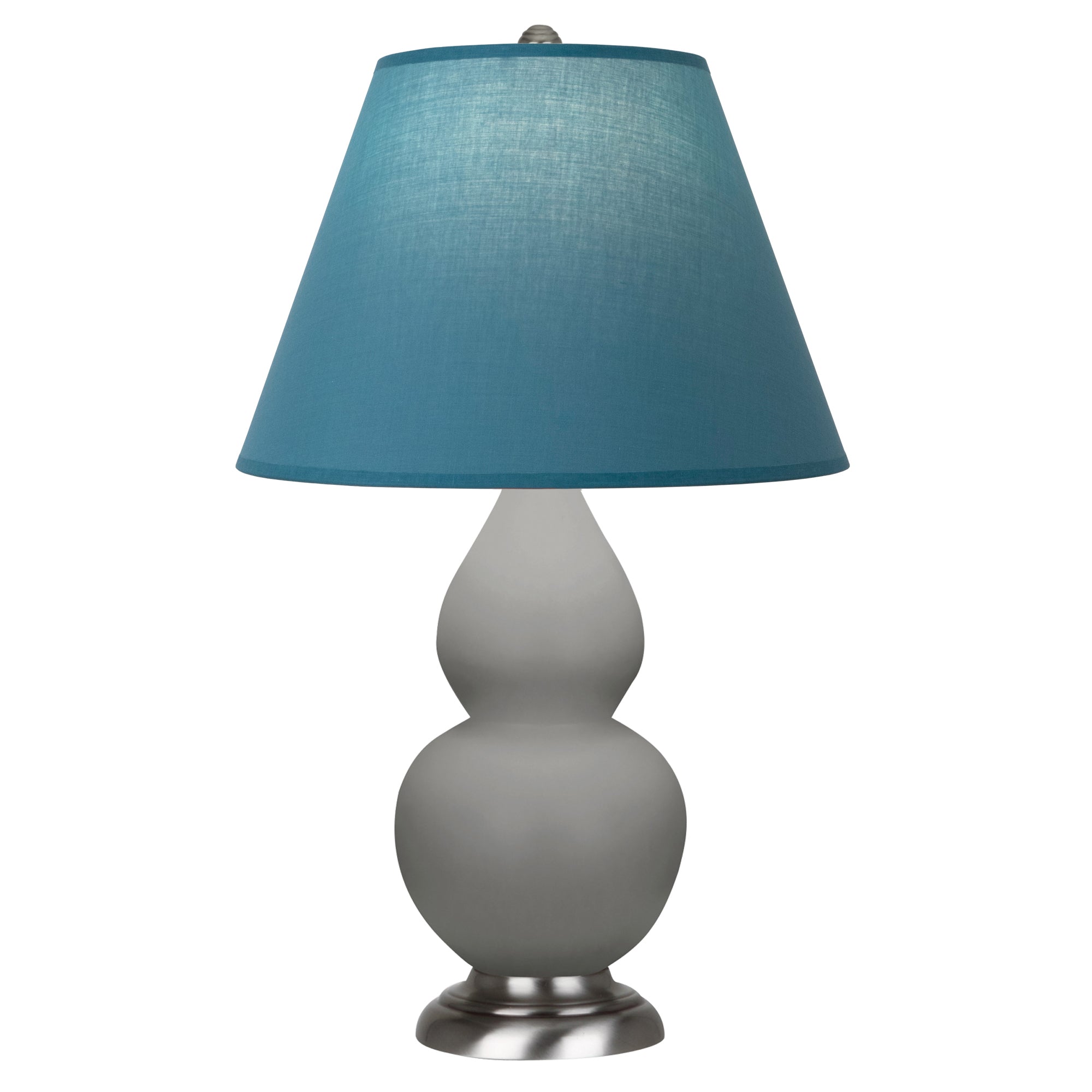 MST52B | Matte Smokey Taupe Small Double Gourd Accent Lamp