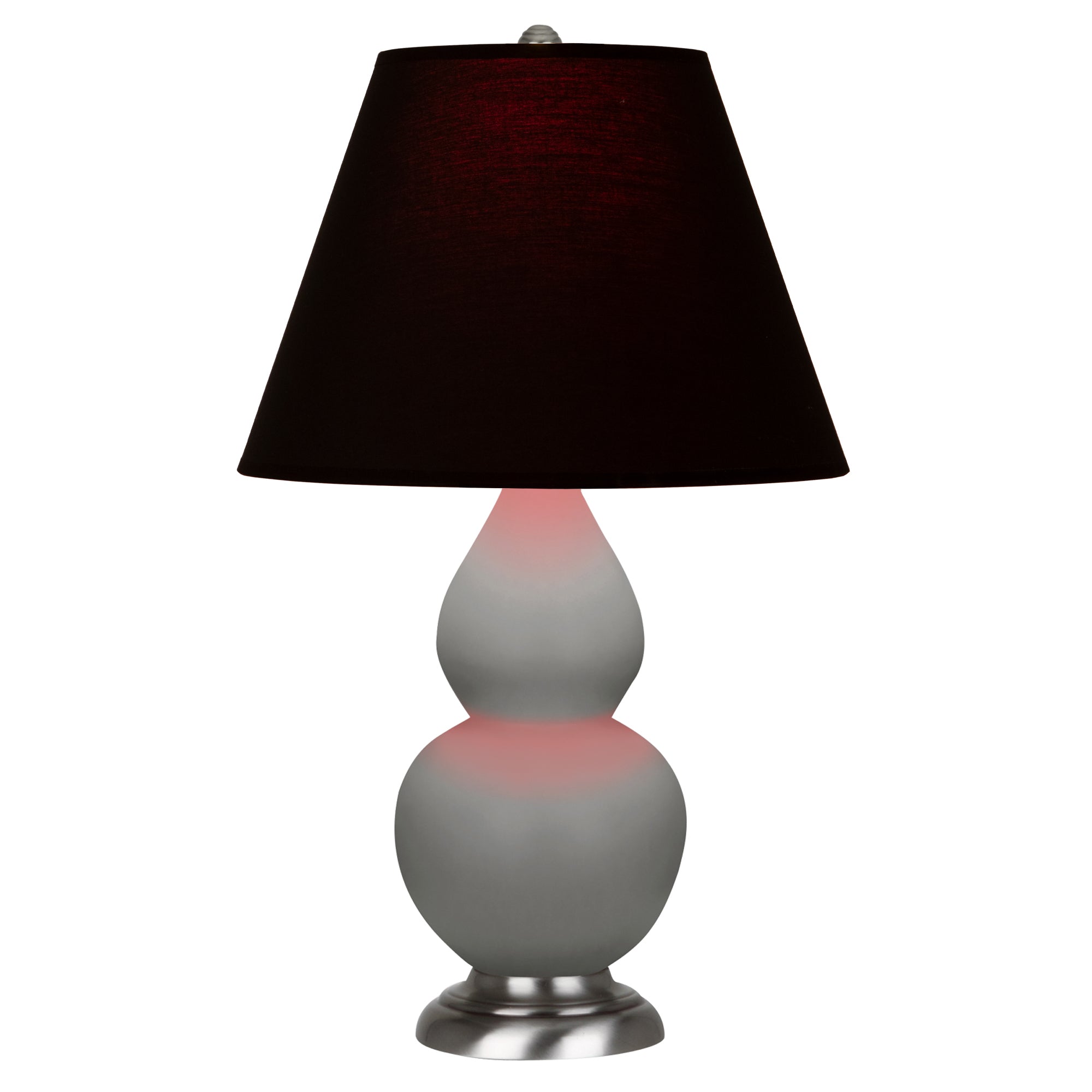 MST52K | Matte Smokey Taupe Small Double Gourd Accent Lamp