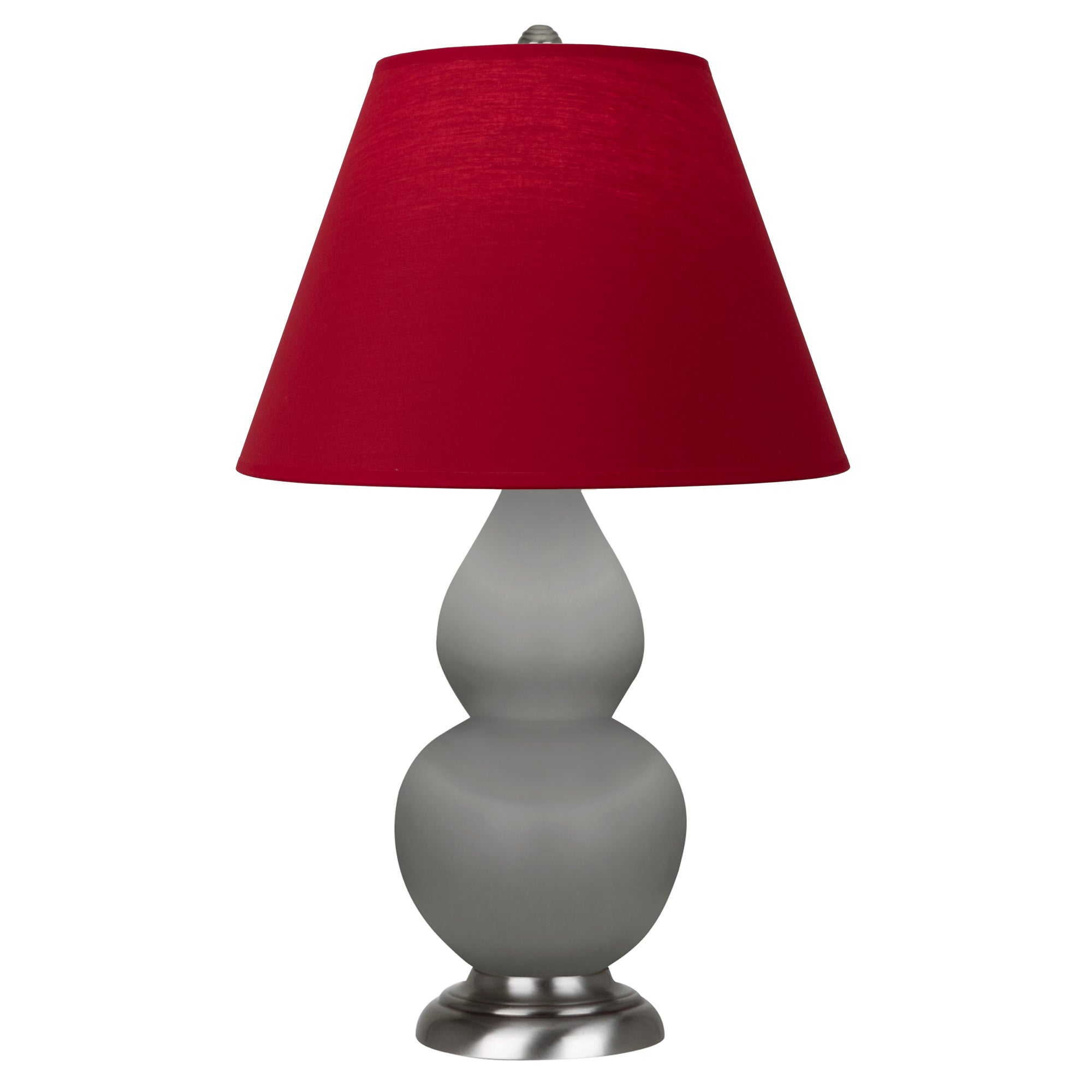 MST52R | Matte Smokey Taupe Small Double Gourd Accent Lamp