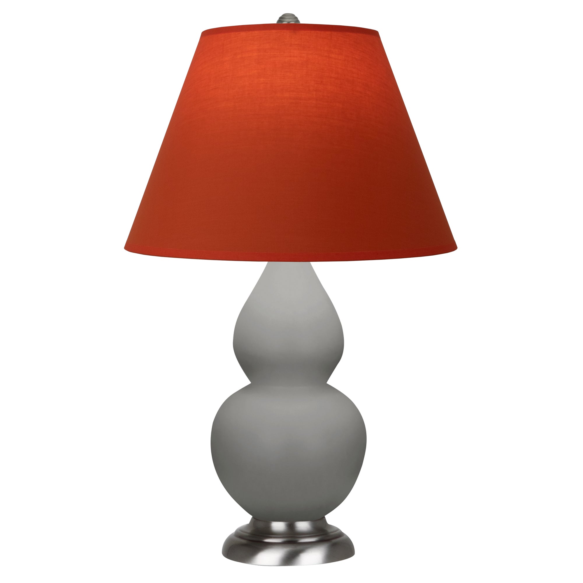 MST52T | Matte Smokey Taupe Small Double Gourd Accent Lamp
