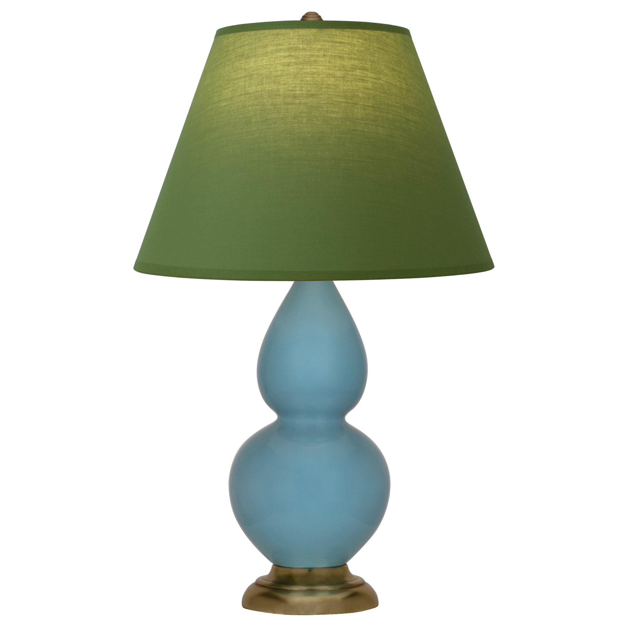 OB10G | Steel Blue Small Double Gourd Accent Lamp
