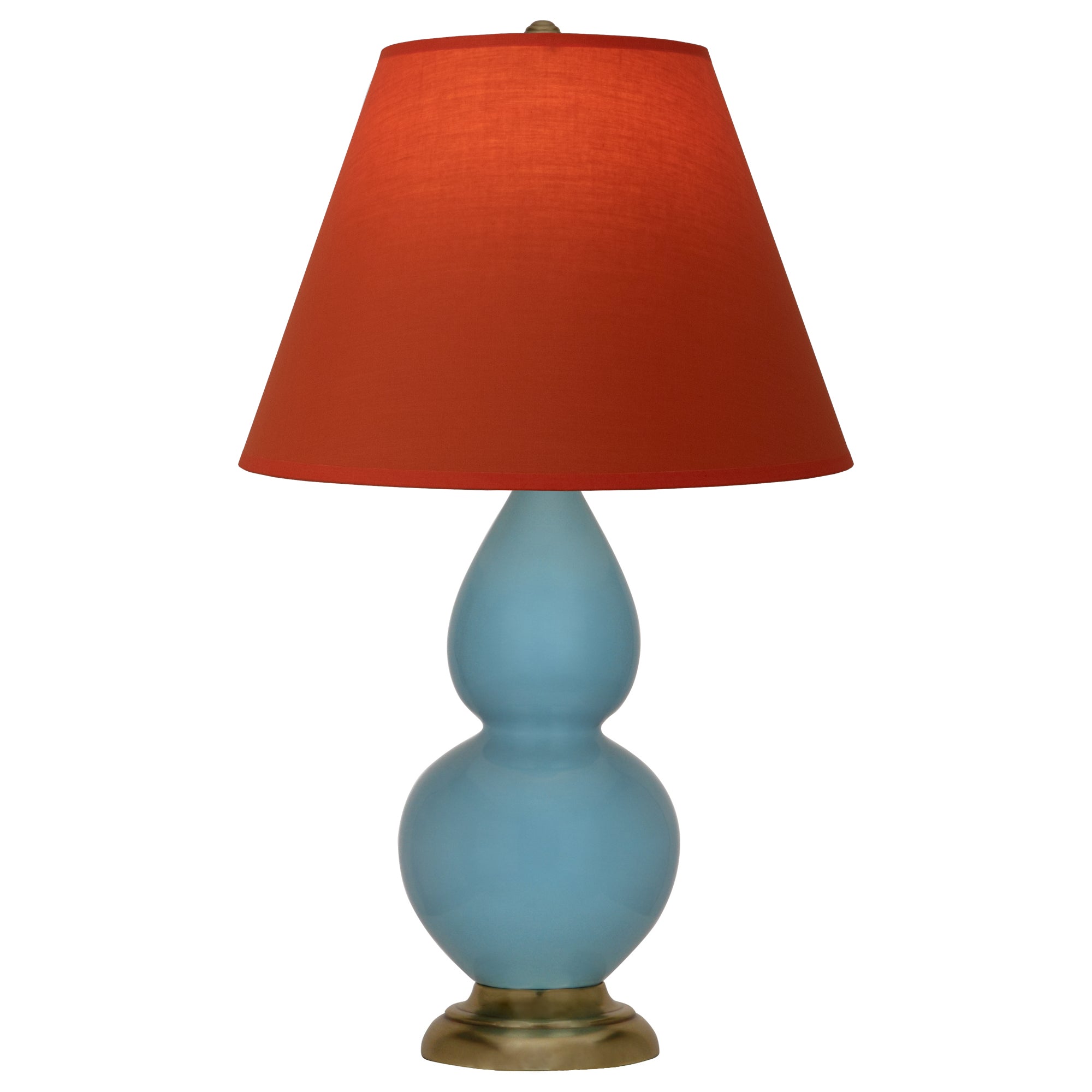 OB10T | Steel Blue Small Double Gourd Accent Lamp