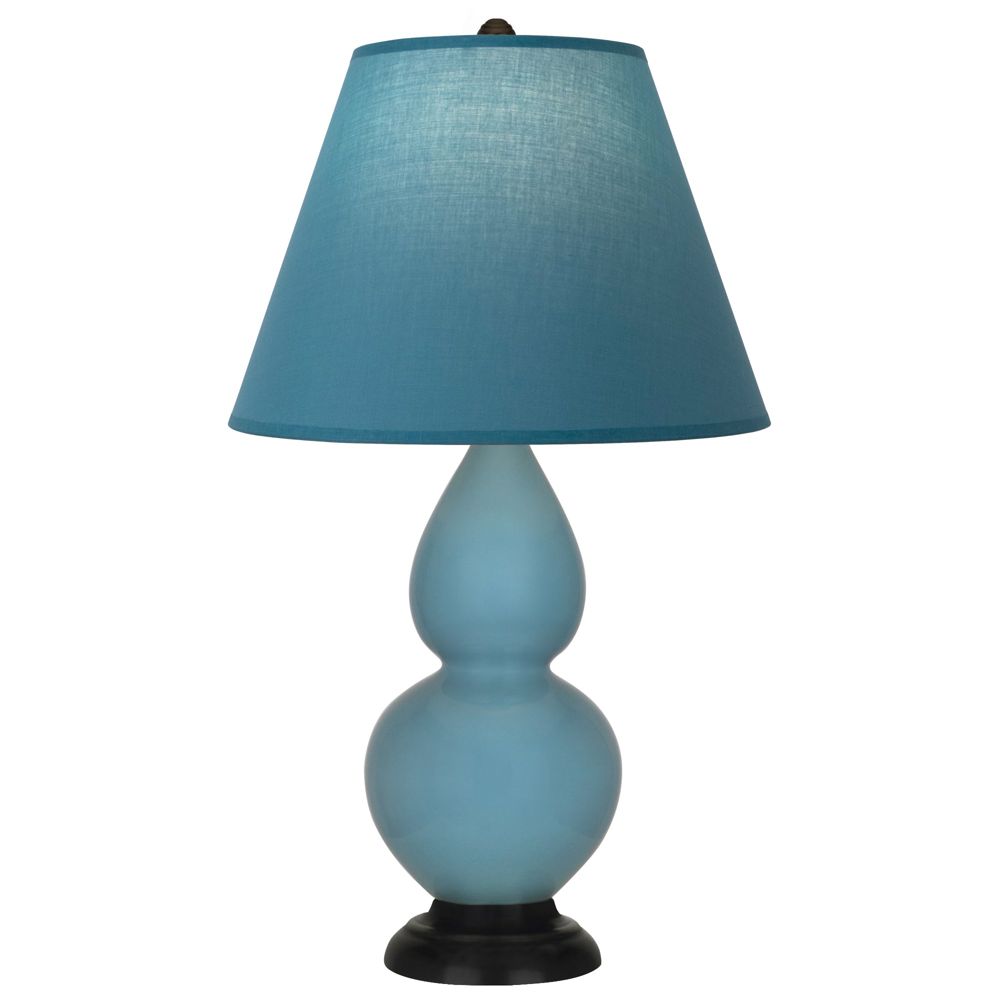 OB11B | Steel Blue Small Double Gourd Accent Lamp