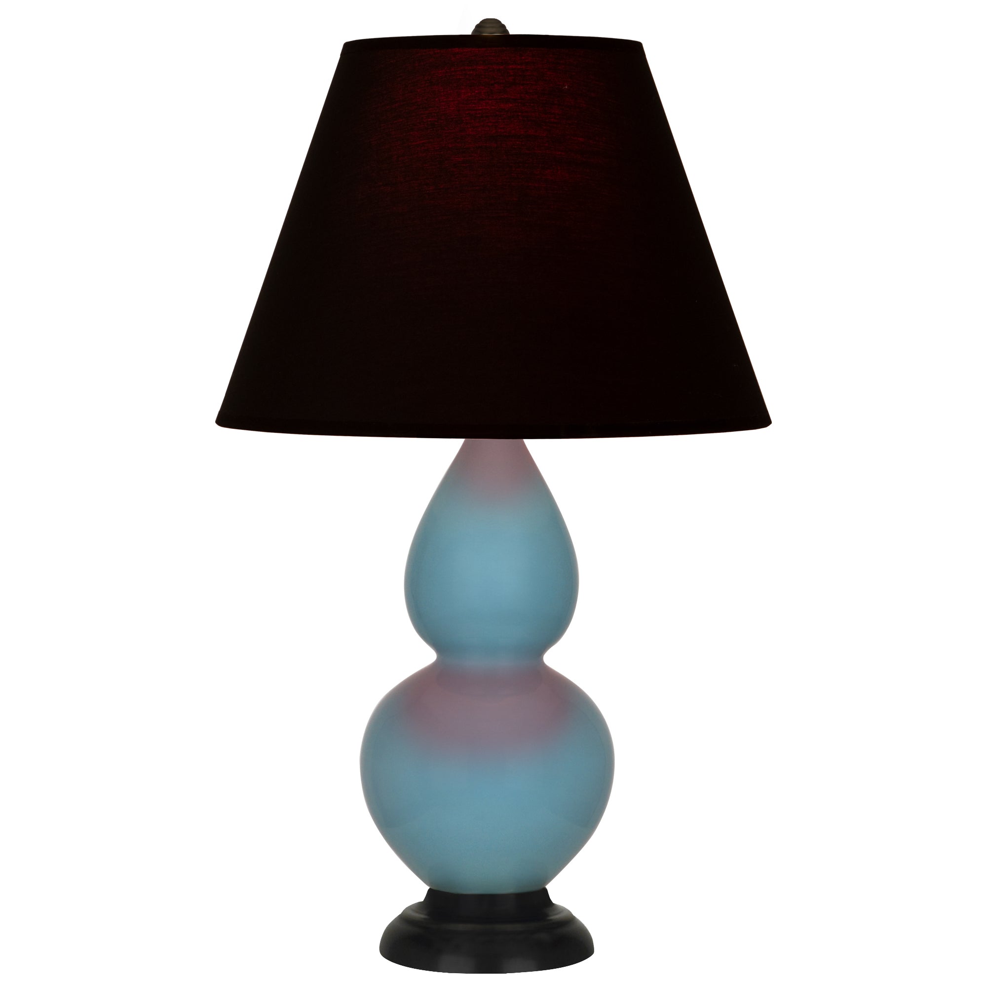 OB11K | Steel Blue Small Double Gourd Accent Lamp