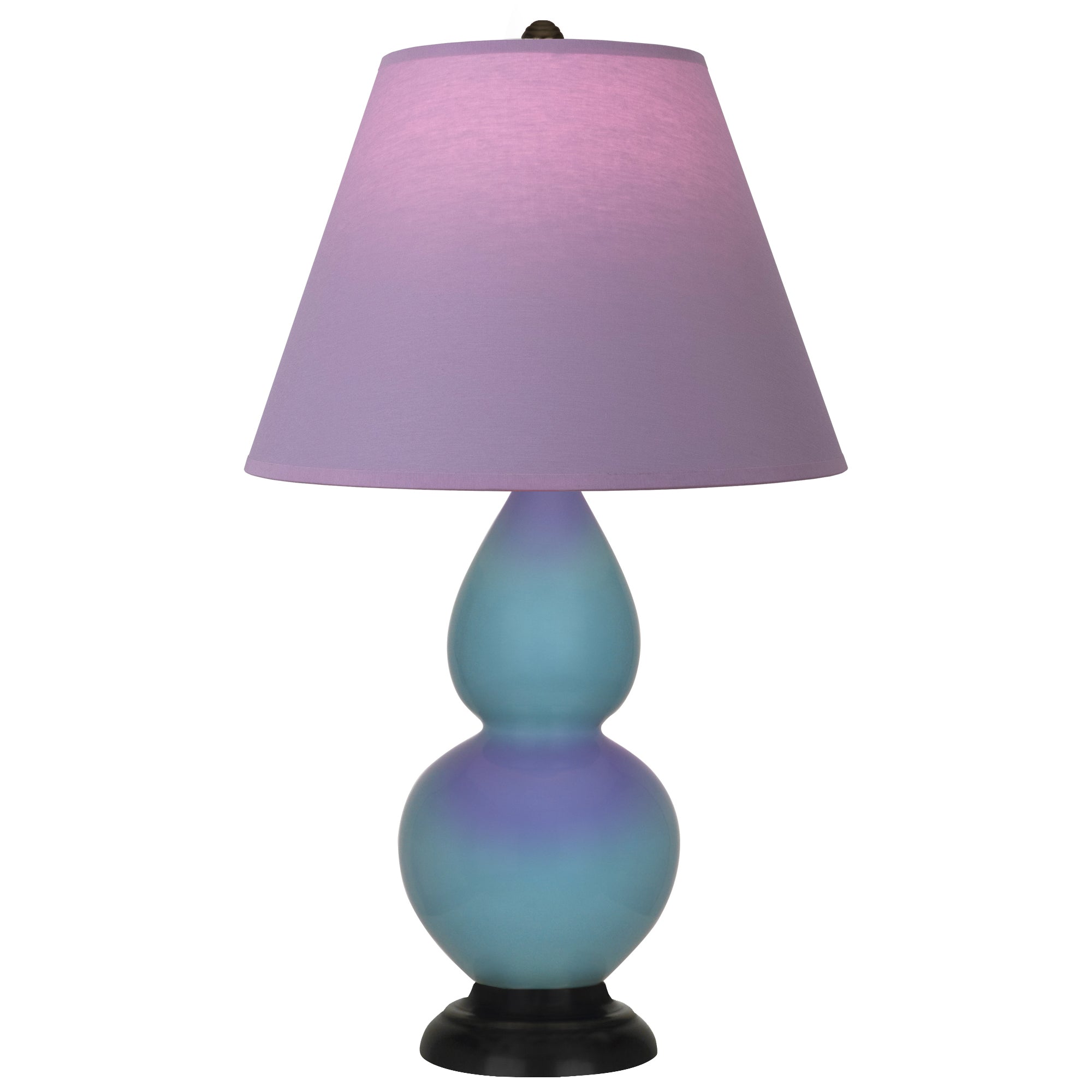 OB11L | Steel Blue Small Double Gourd Accent Lamp