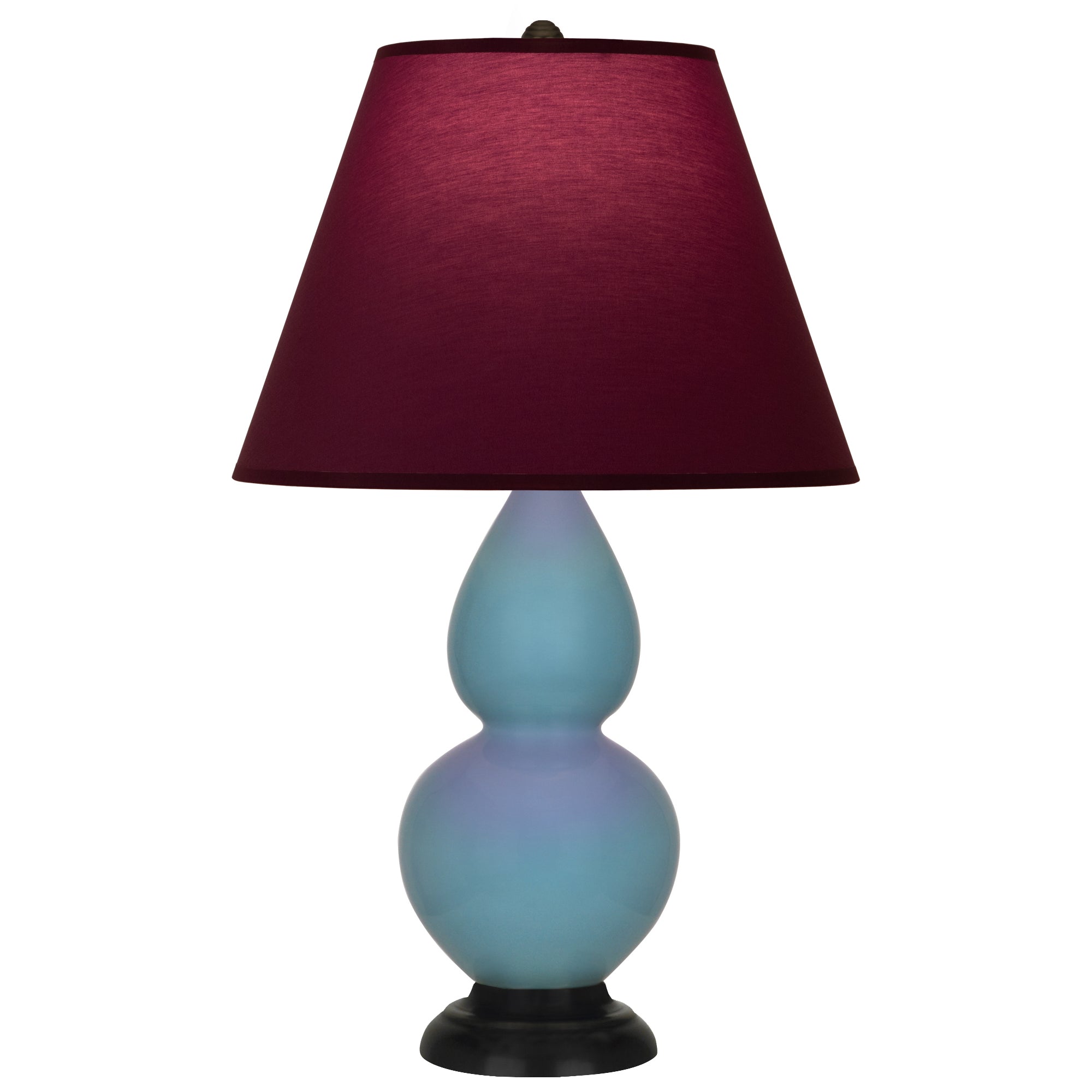 OB11P | Steel Blue Small Double Gourd Accent Lamp