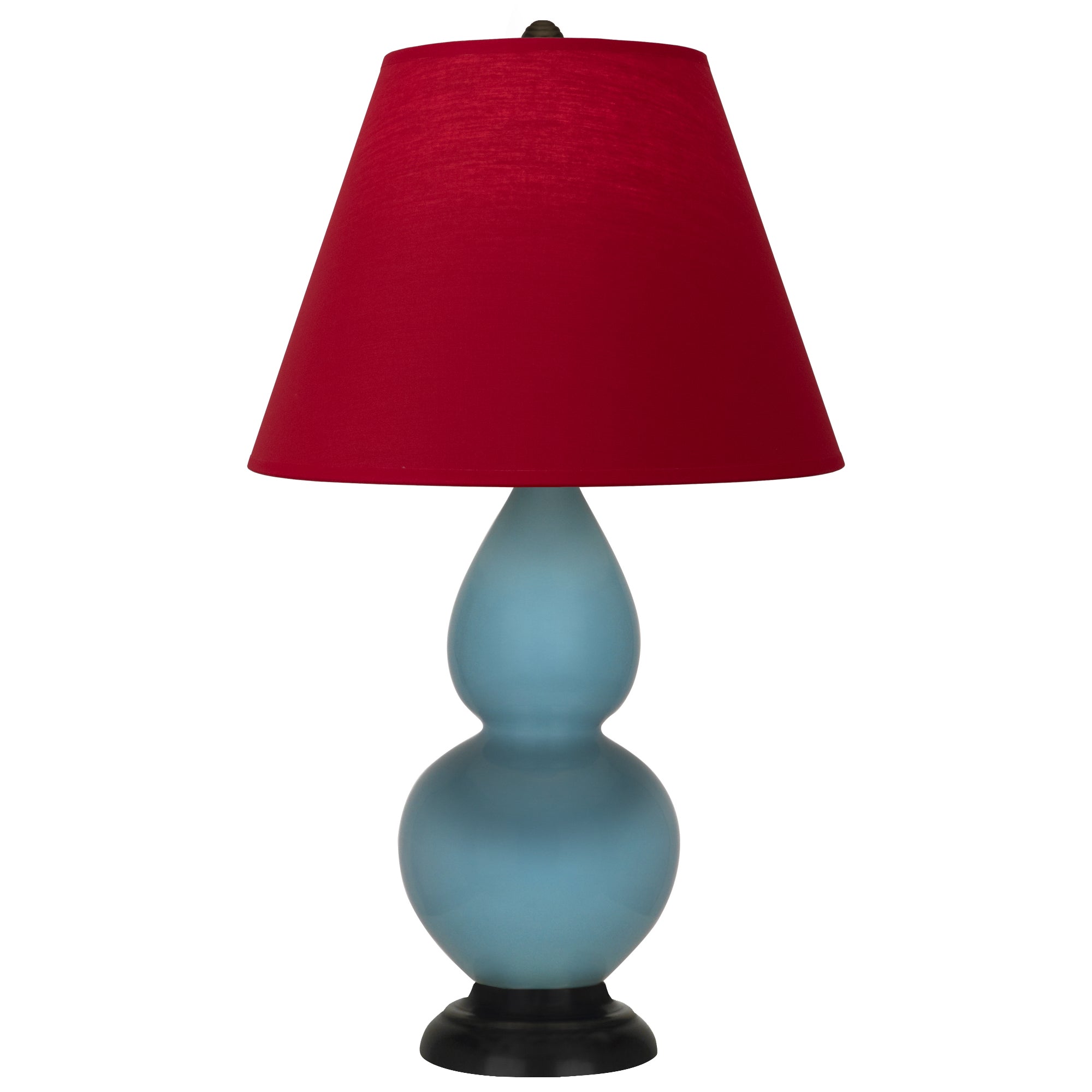 OB11R | Steel Blue Small Double Gourd Accent Lamp