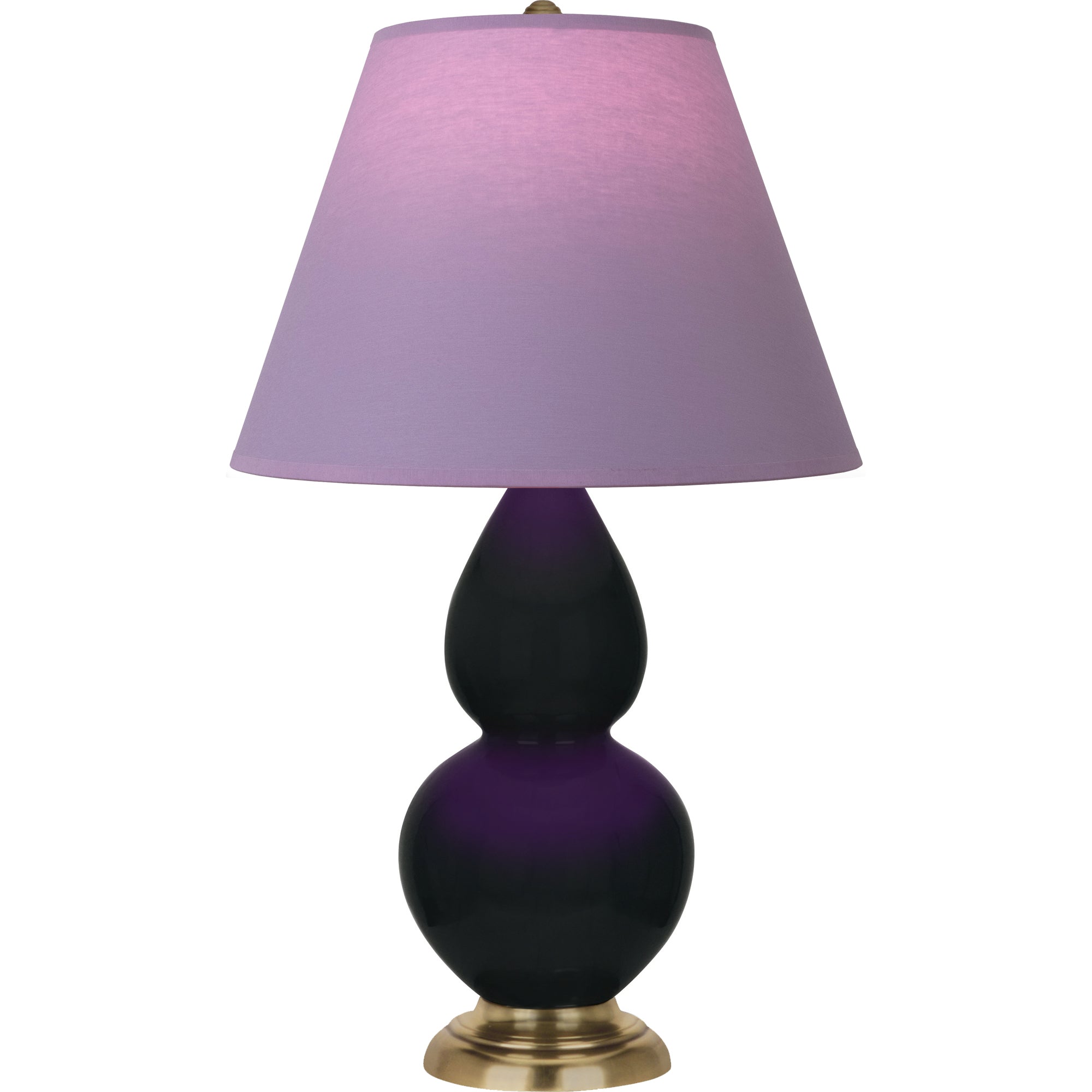OS10L | Obsidian Small Double Gourd Accent Lamp