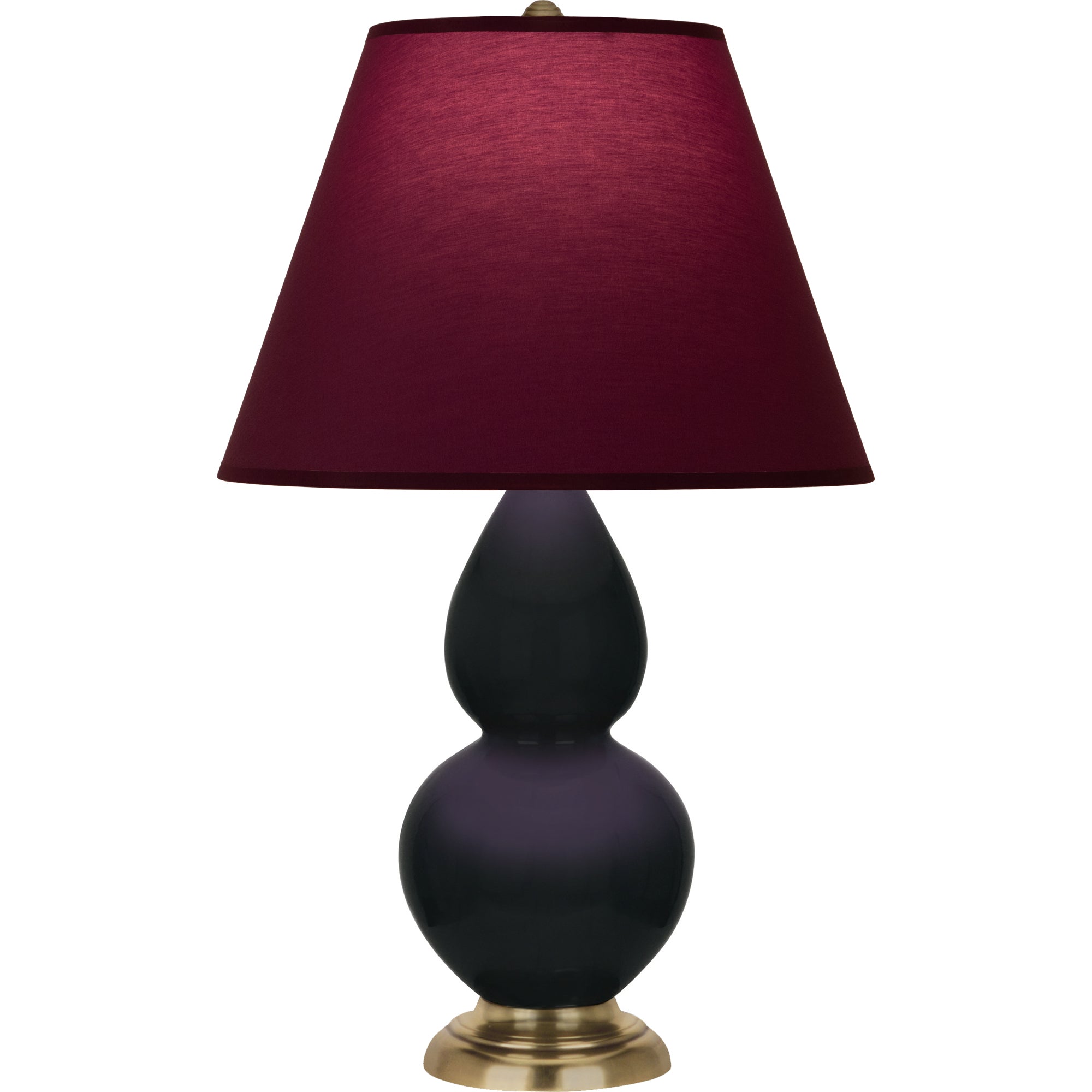 OS10P | Obsidian Small Double Gourd Accent Lamp