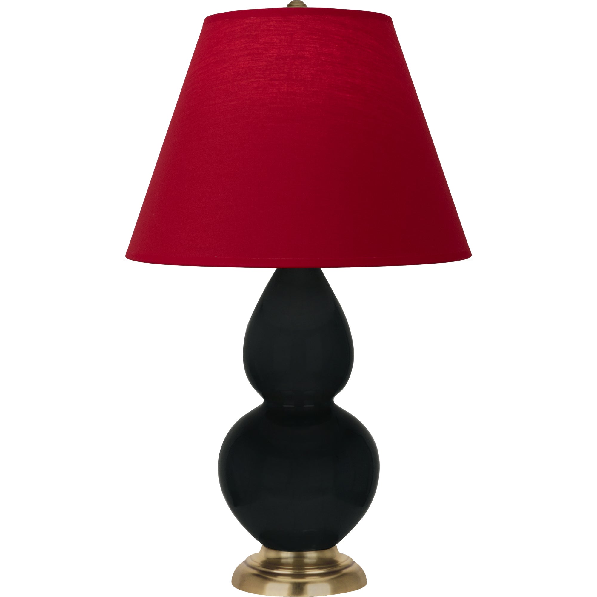 OS10R | Obsidian Small Double Gourd Accent Lamp