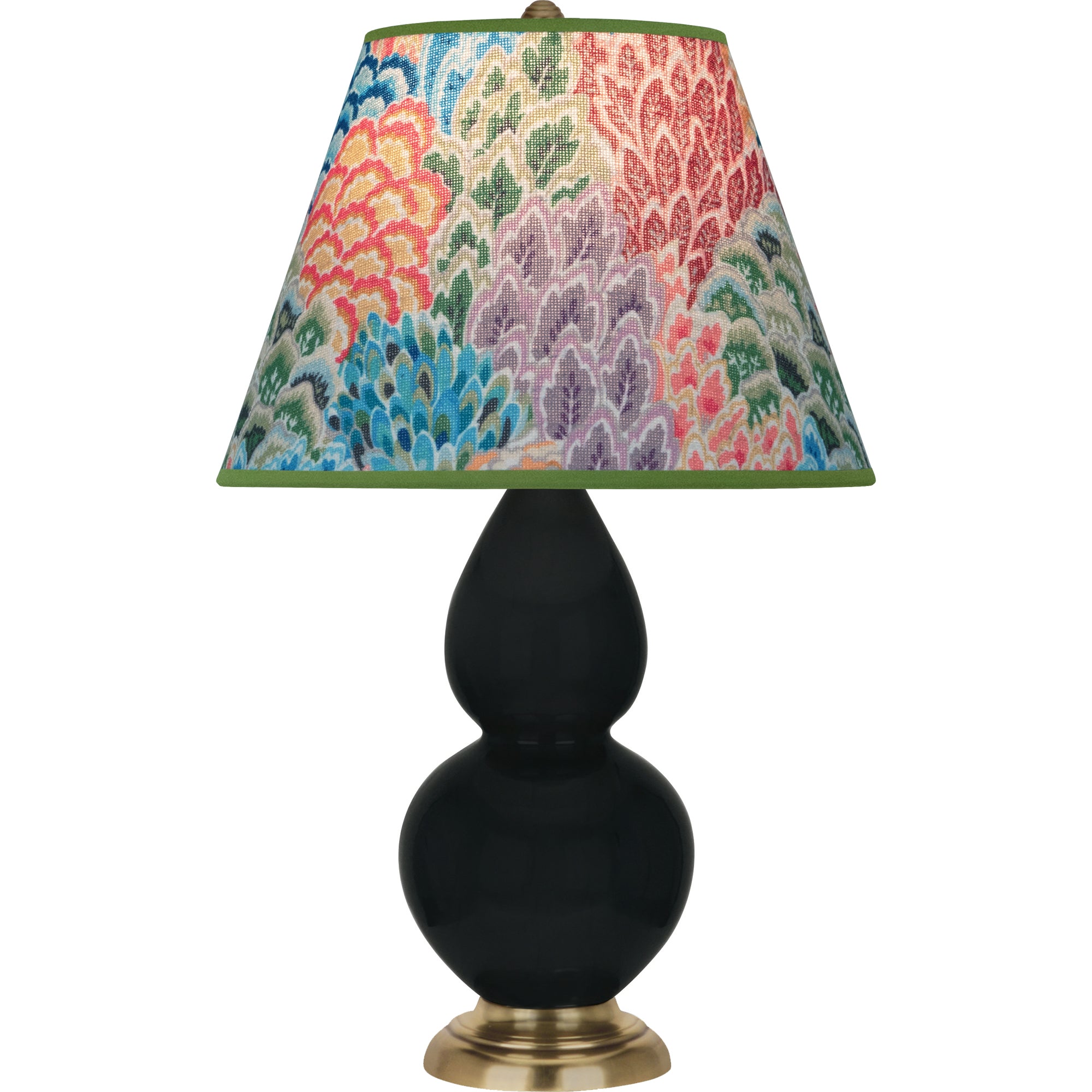 OS10S | Obsidian Small Double Gourd Accent Lamp
