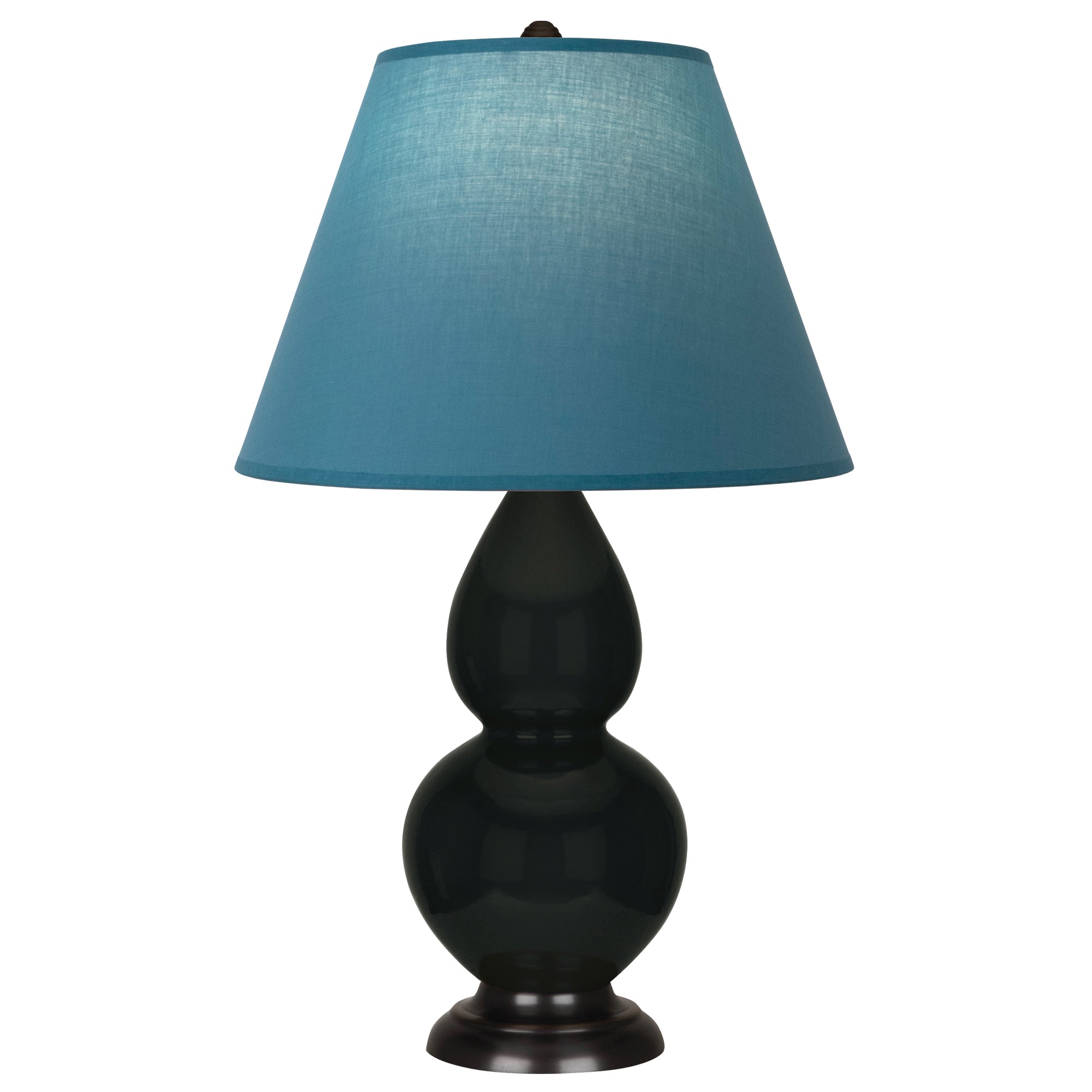 OS11B | Obsidian Small Double Gourd Accent Lamp