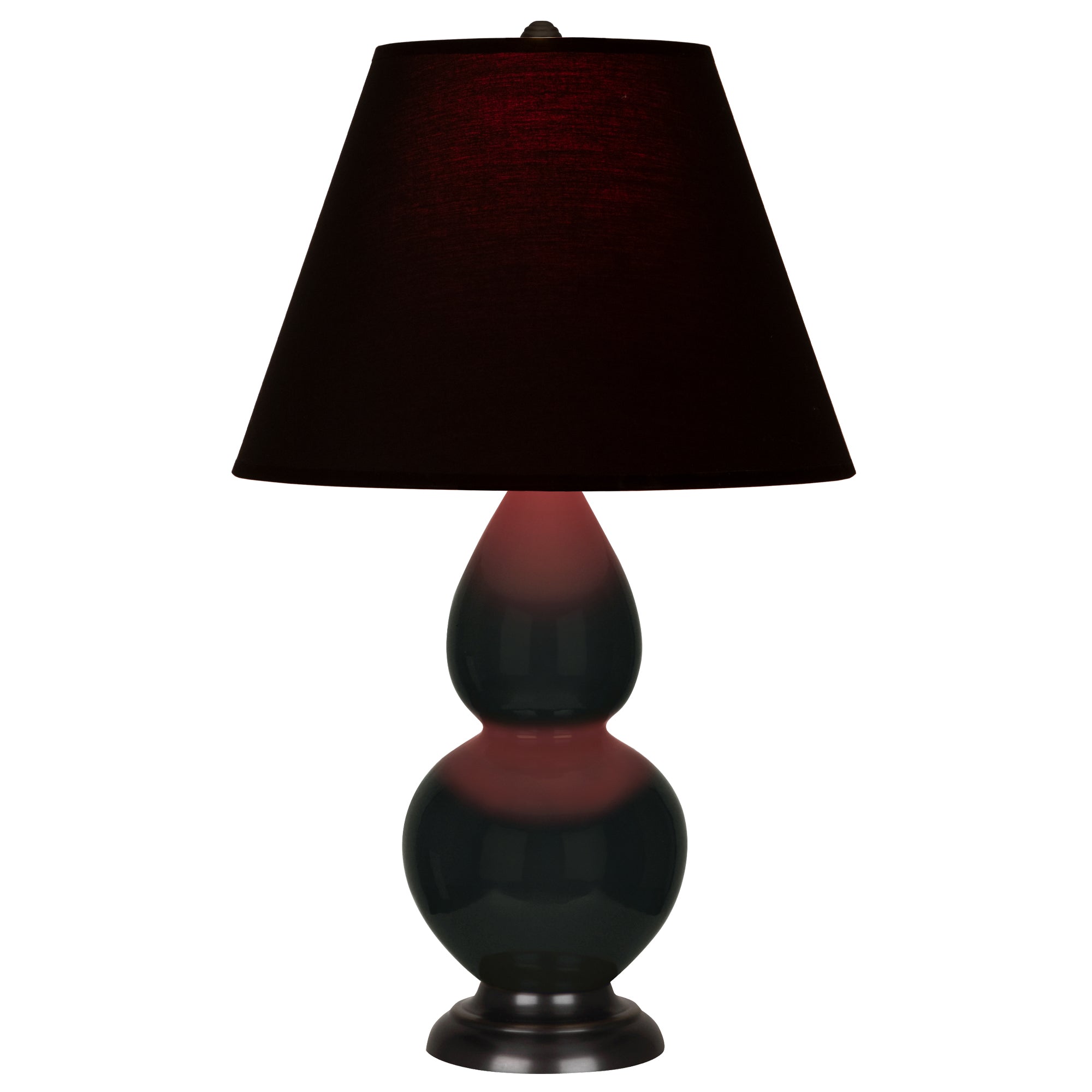 OS11K | Obsidian Small Double Gourd Accent Lamp