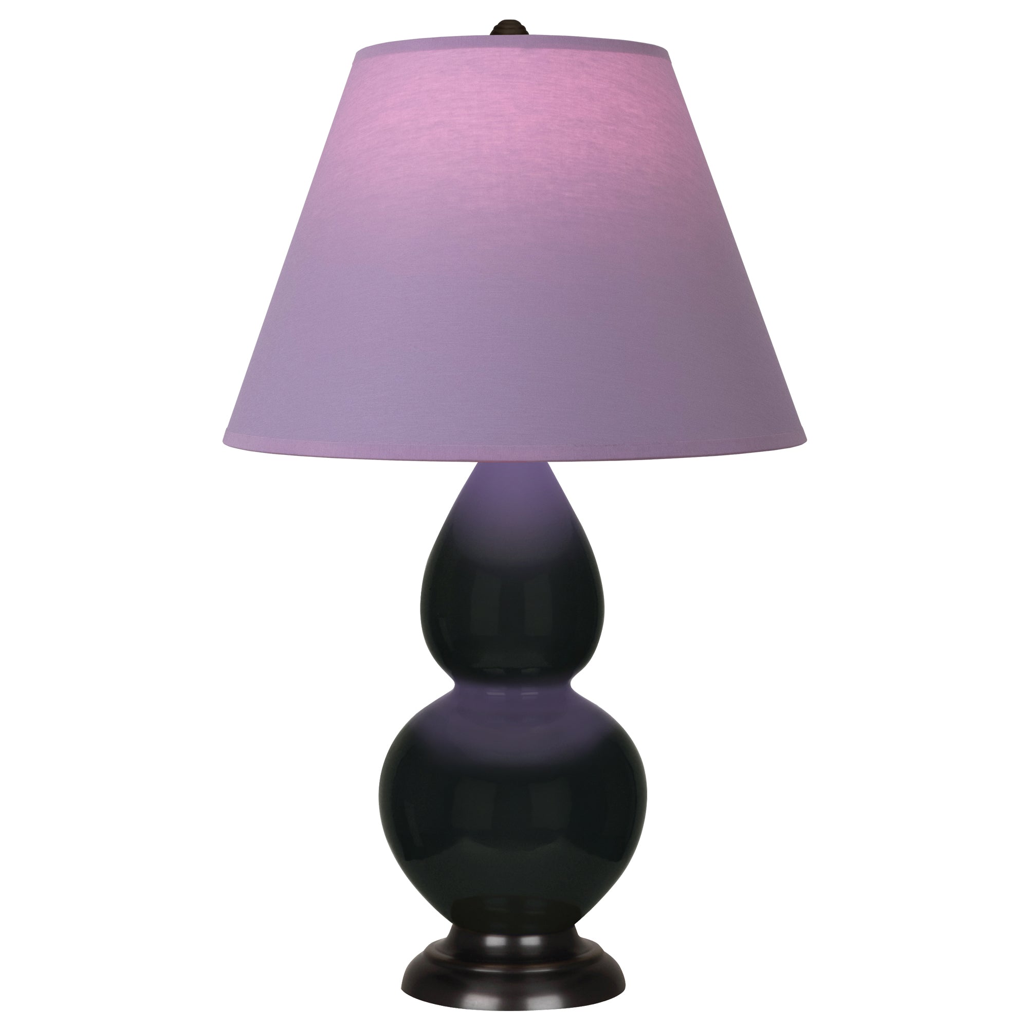 OS11L | Obsidian Small Double Gourd Accent Lamp