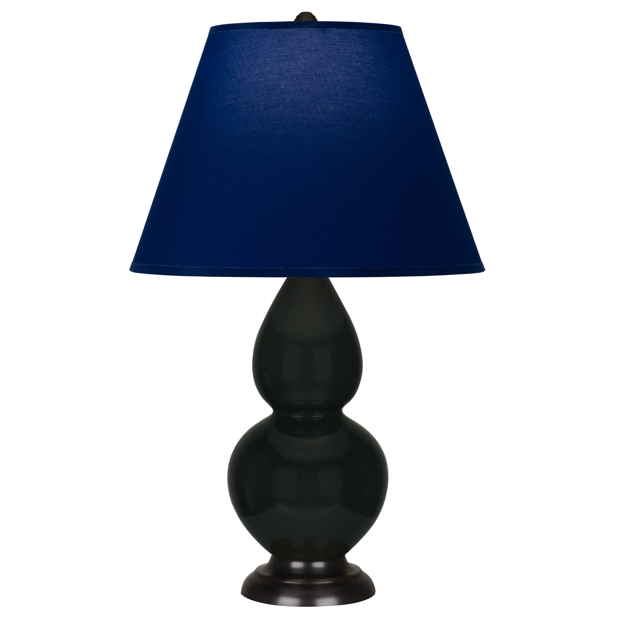 OS11N | Obsidian Small Double Gourd Accent Lamp